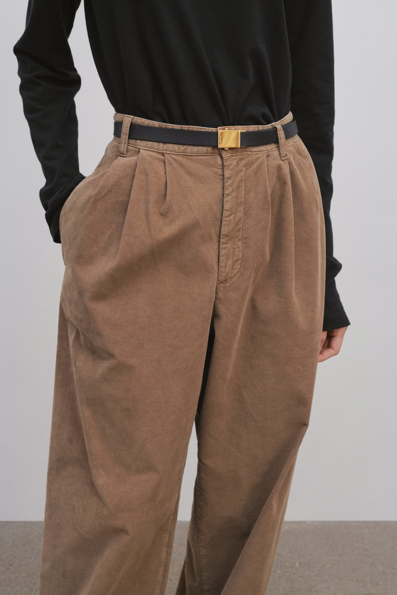 The Row Brian Belt in Leather outlook