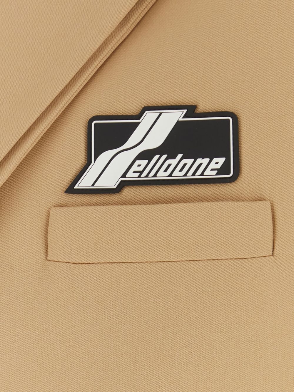logo-patch blazer - 3