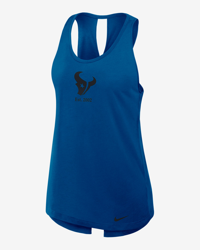 Houston Texans Established Women's Nike Dri-FIT NFL Tank Top 1