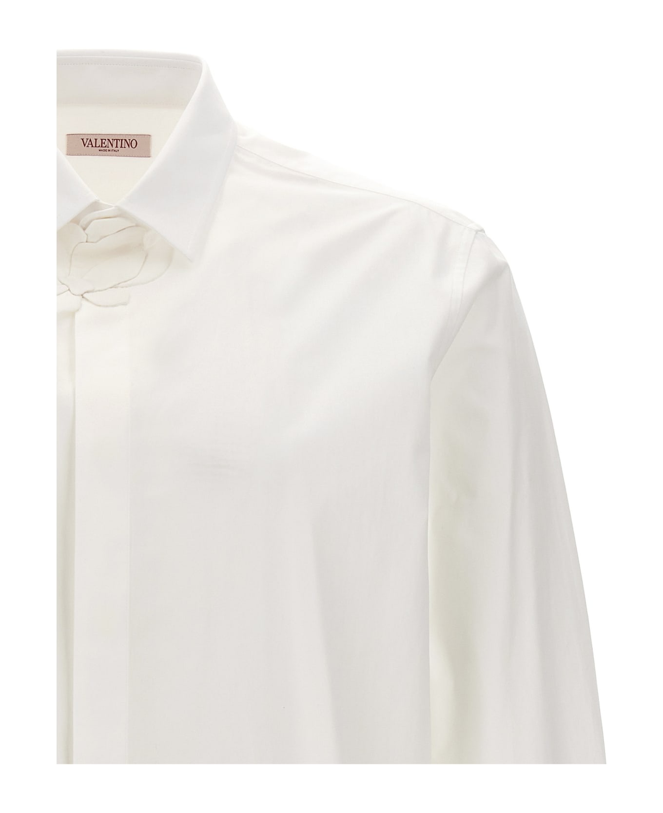 Valentino Shirt With Flower Patch - 3