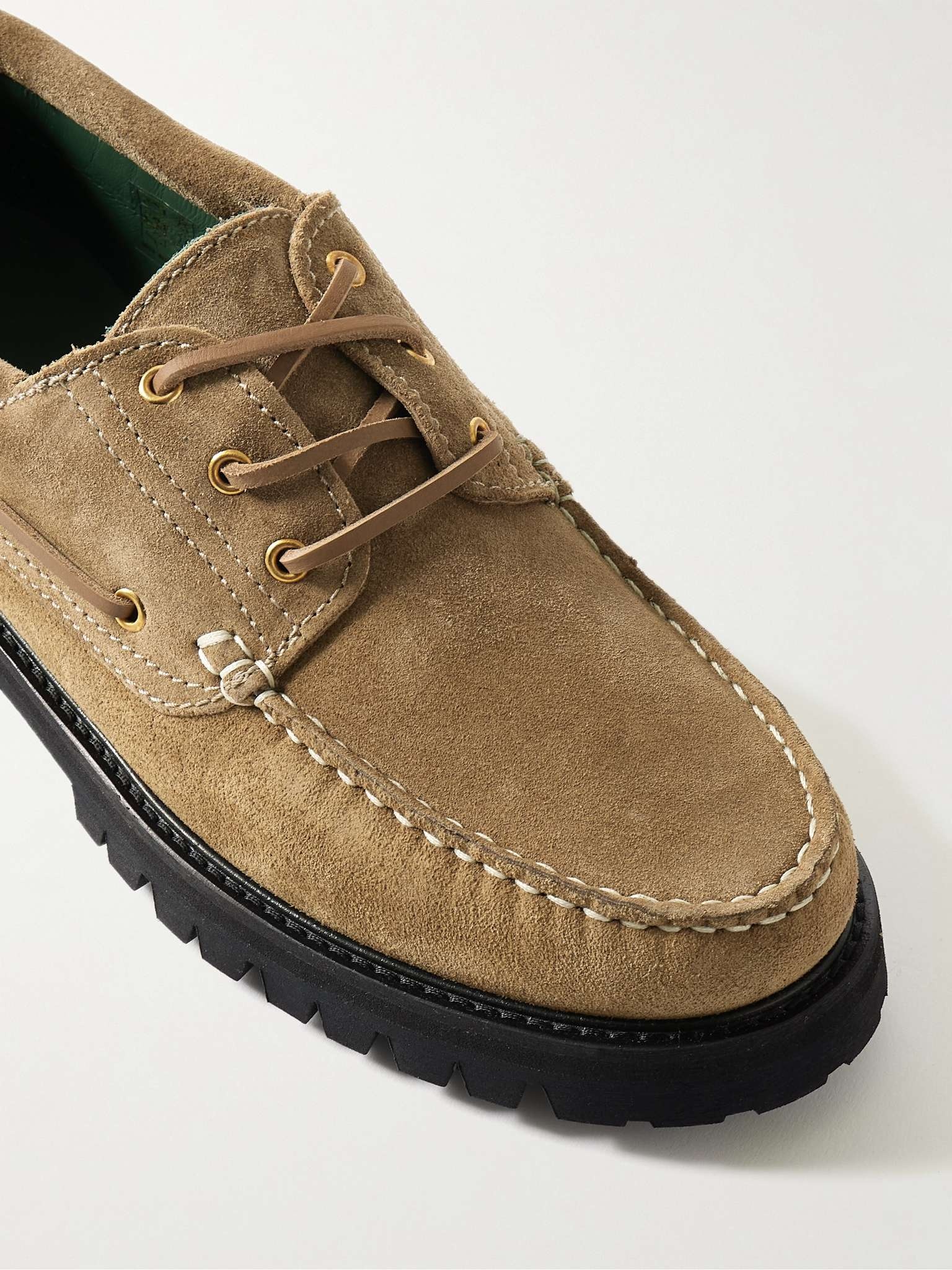 Aztec Suede Boat Shoes - 6