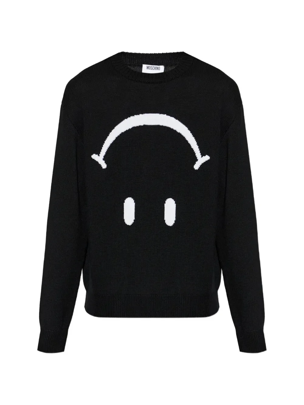 X SMILEY WOOL SWEATER - 1