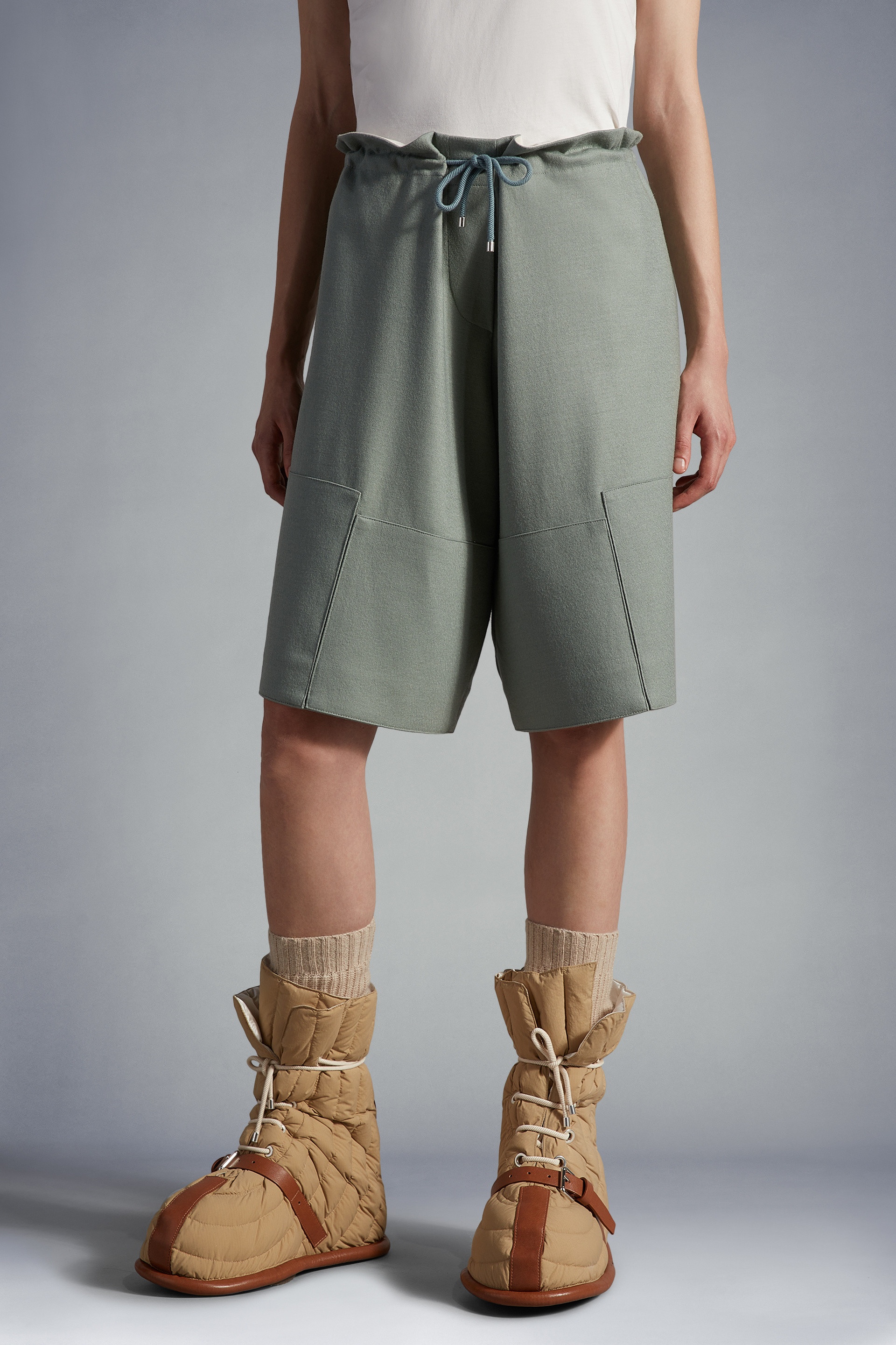 Wool Felt Shorts - 3