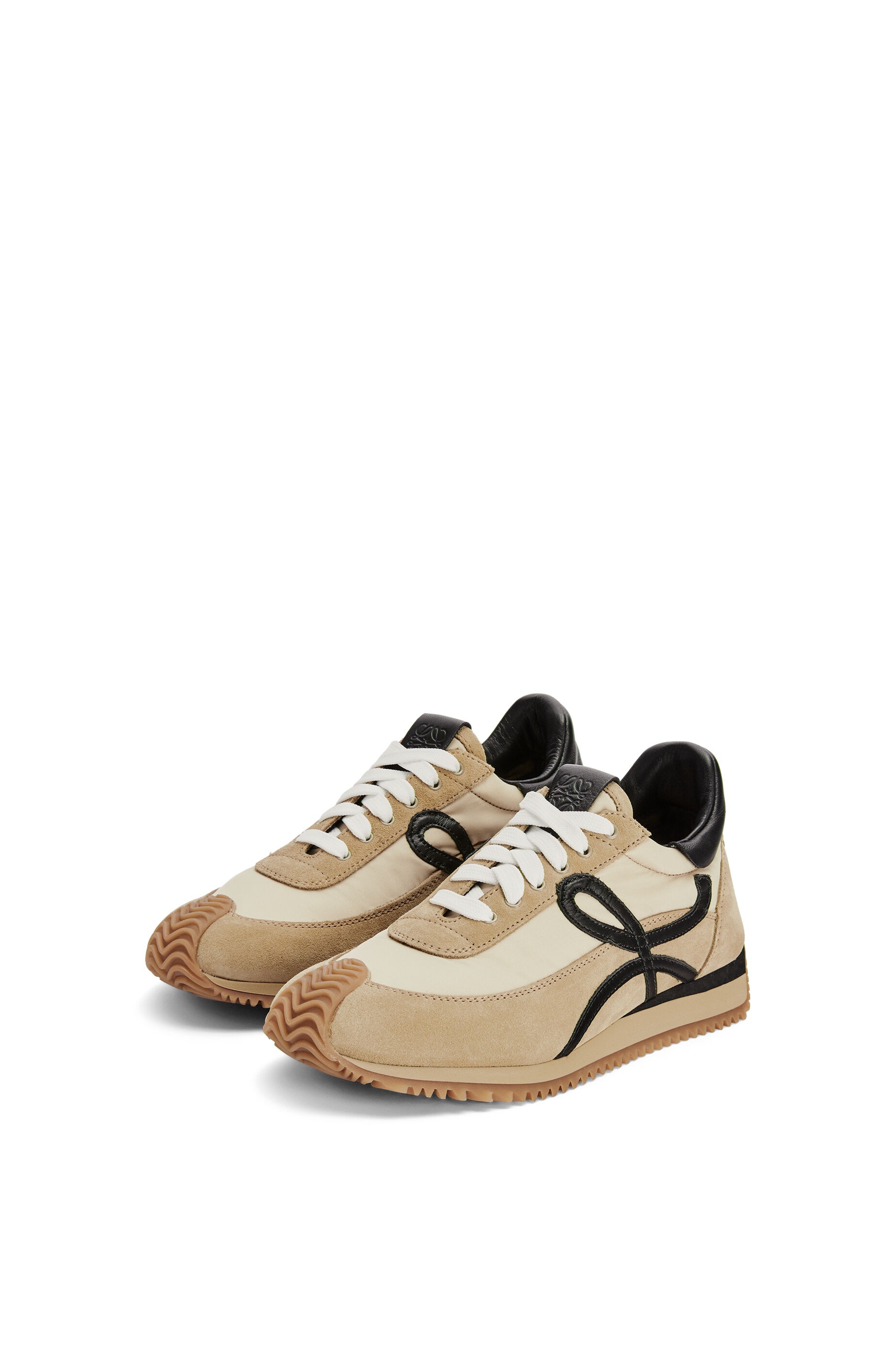 Flow Runner in nylon and suede - 6