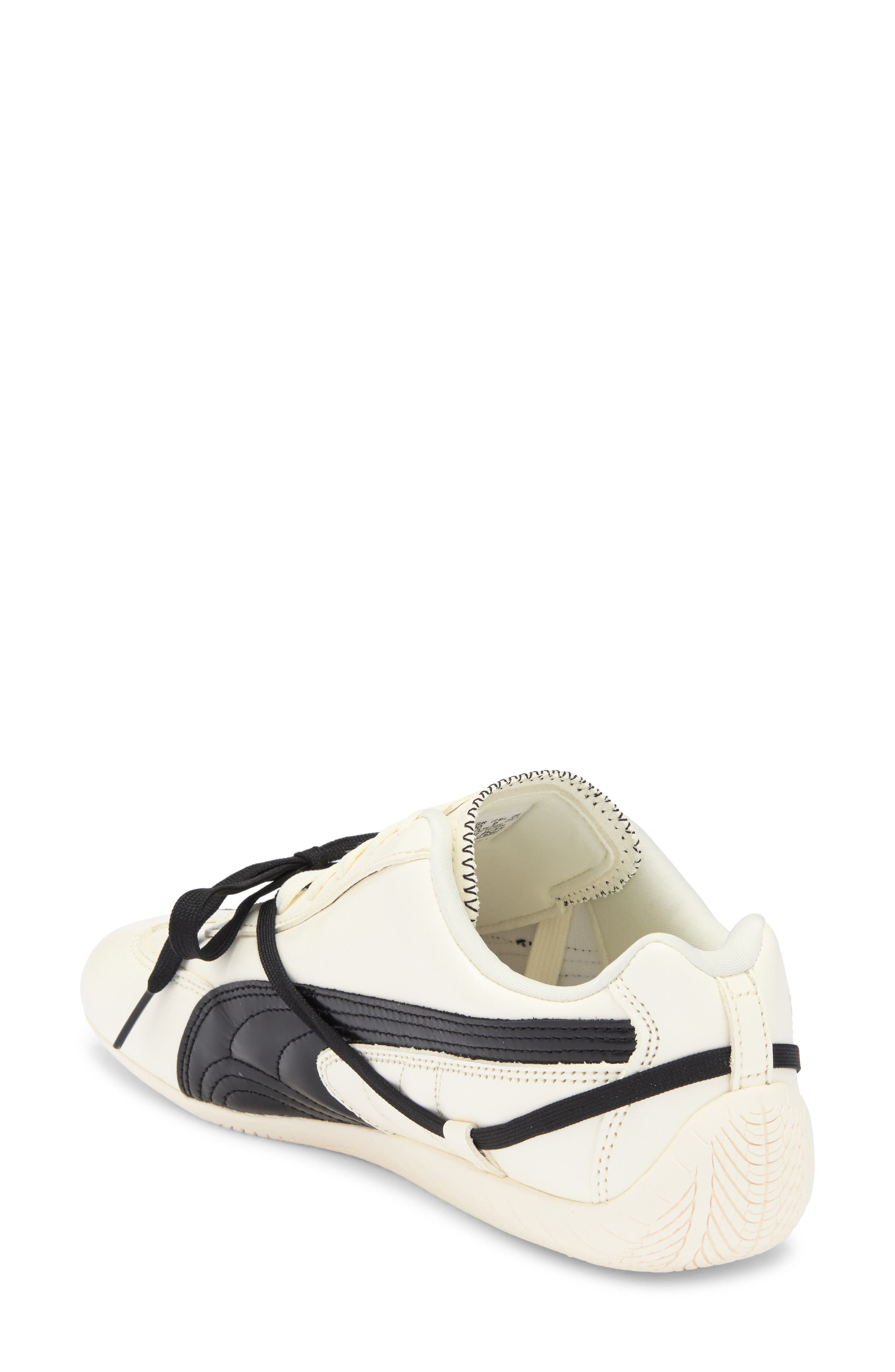 PUMA x Rosé Speedcat Premium Sneaker in Warm White/Puma Black at Nordstrom - 2
