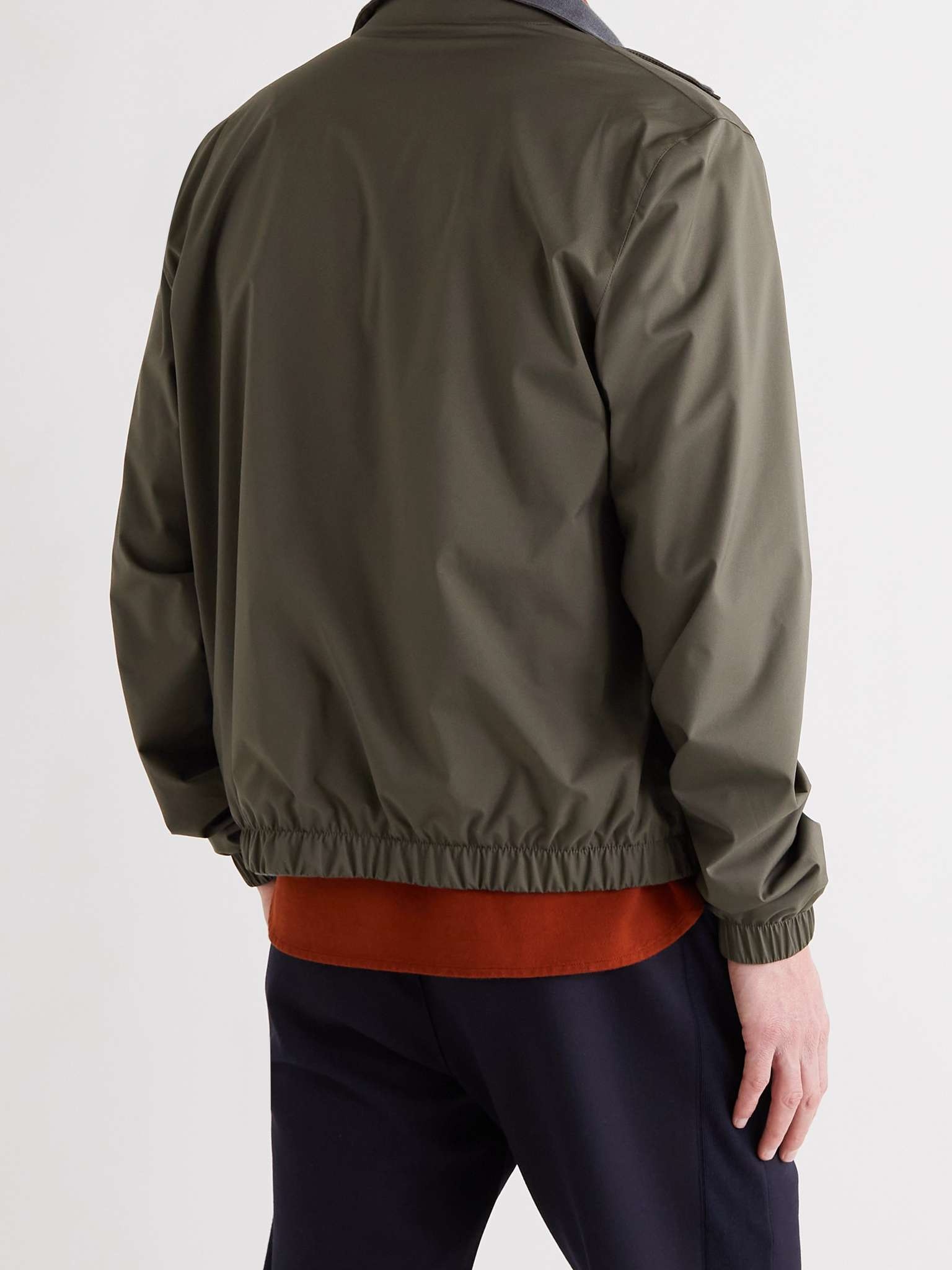 Reversible Windmate Storm System Shell and Cashmere Bomber Jacket - 4