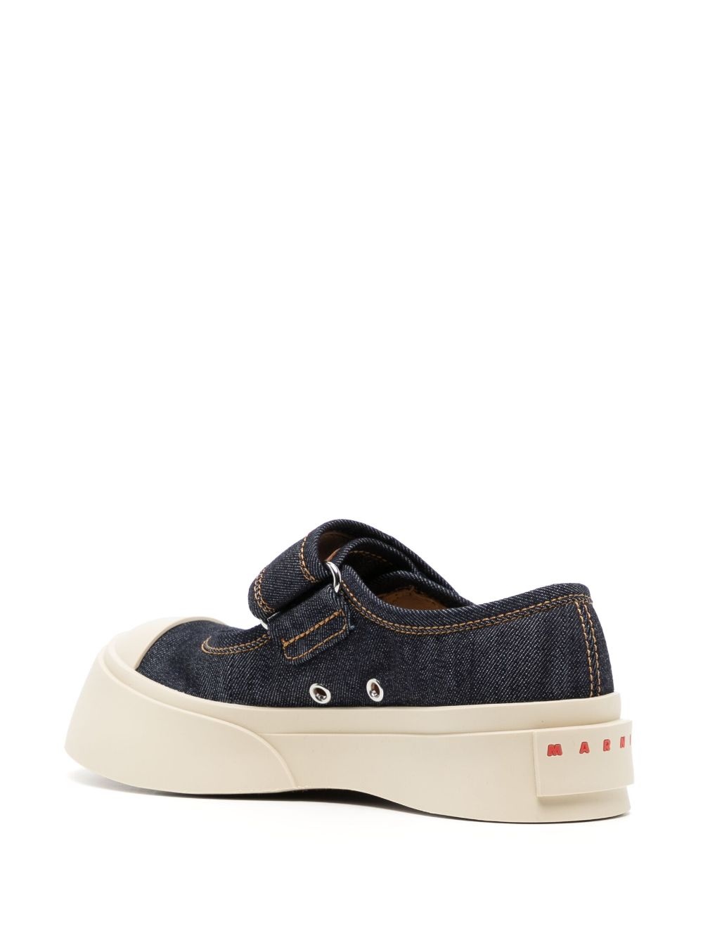 denim mary jane sandals - 3