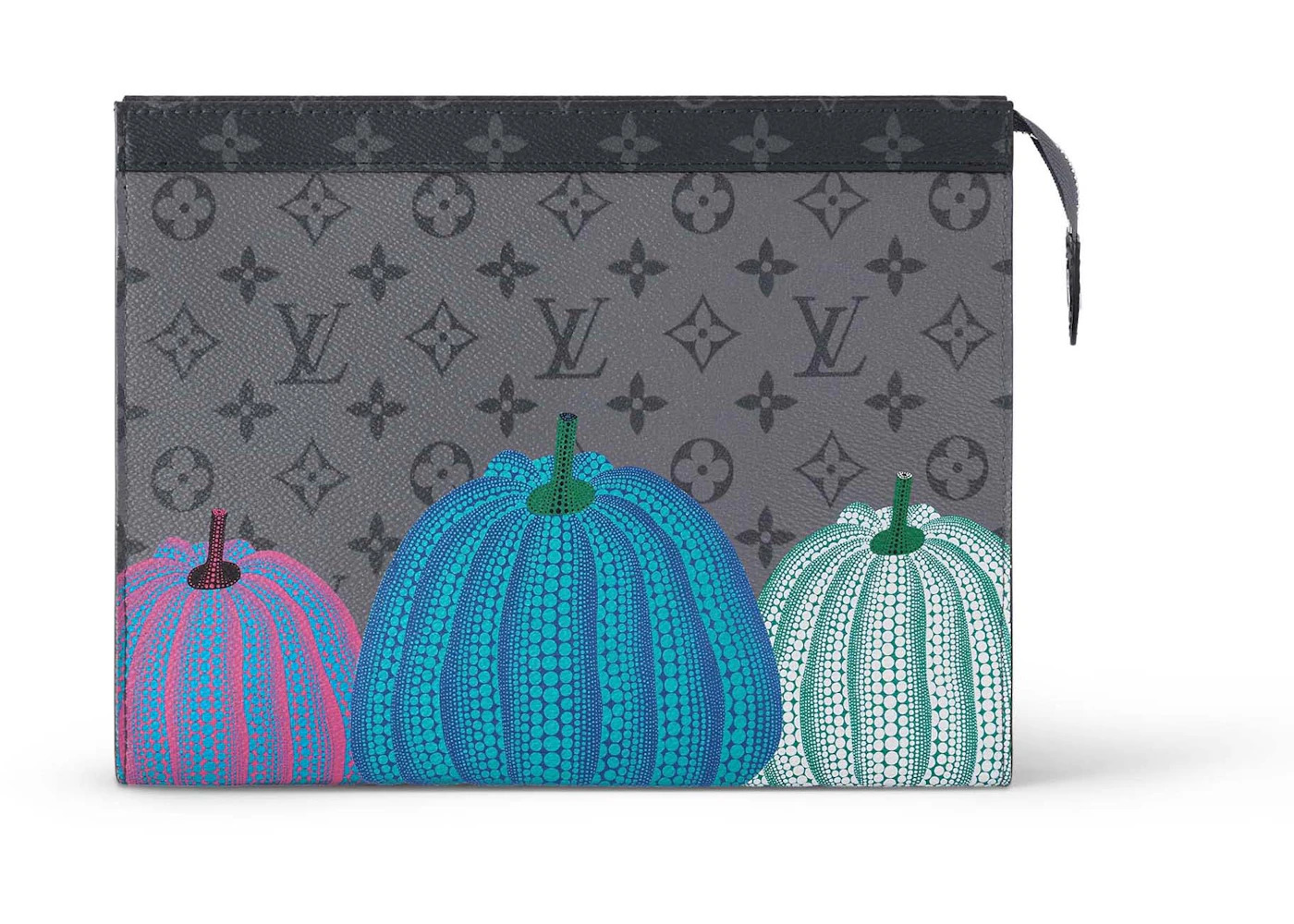 Louis Vuitton LV x YK Pochette Voyage Pumpkin Print - 1