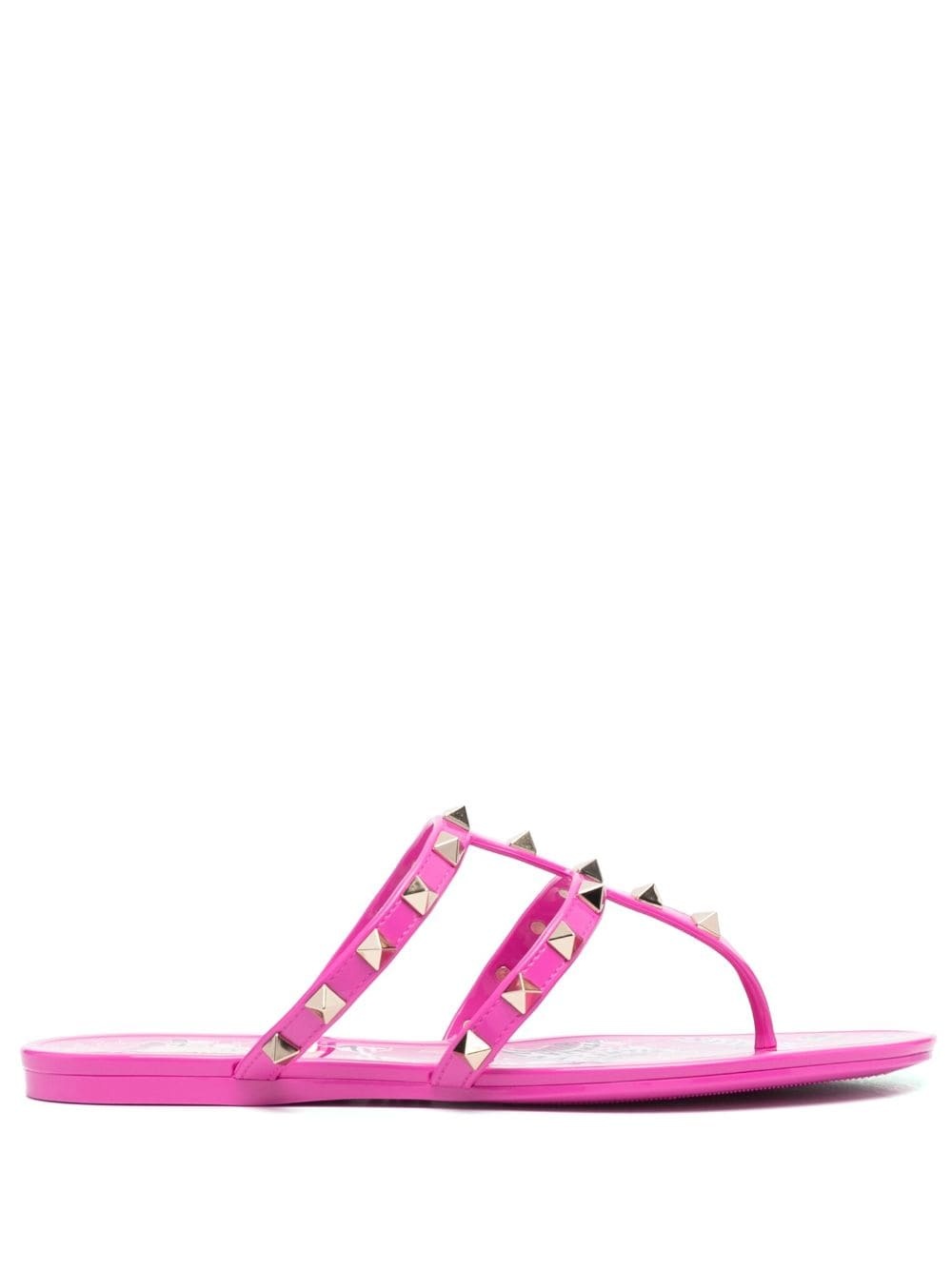 Rockstud flat thong sandals - 1