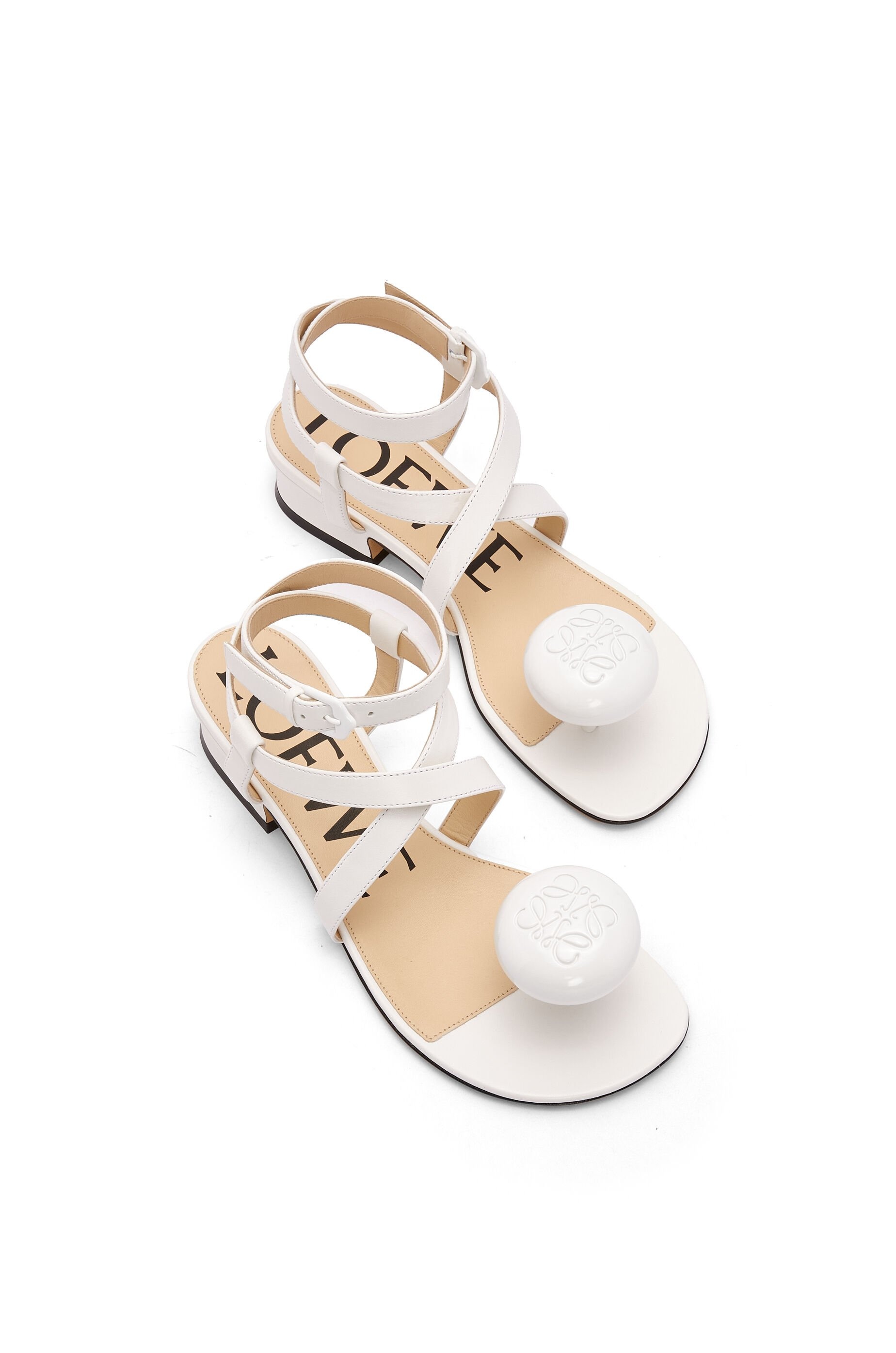 Calle Pebble sandal in lambskin - 3