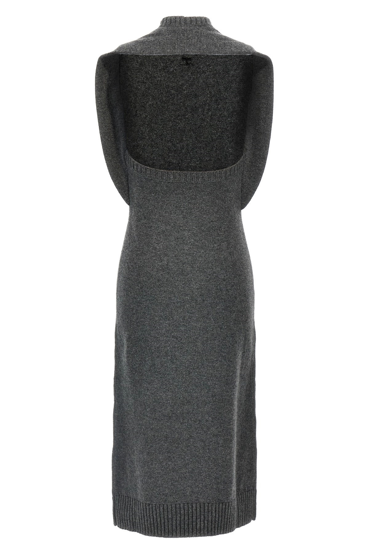 'Over The Shoulder Drapè' dress - 3