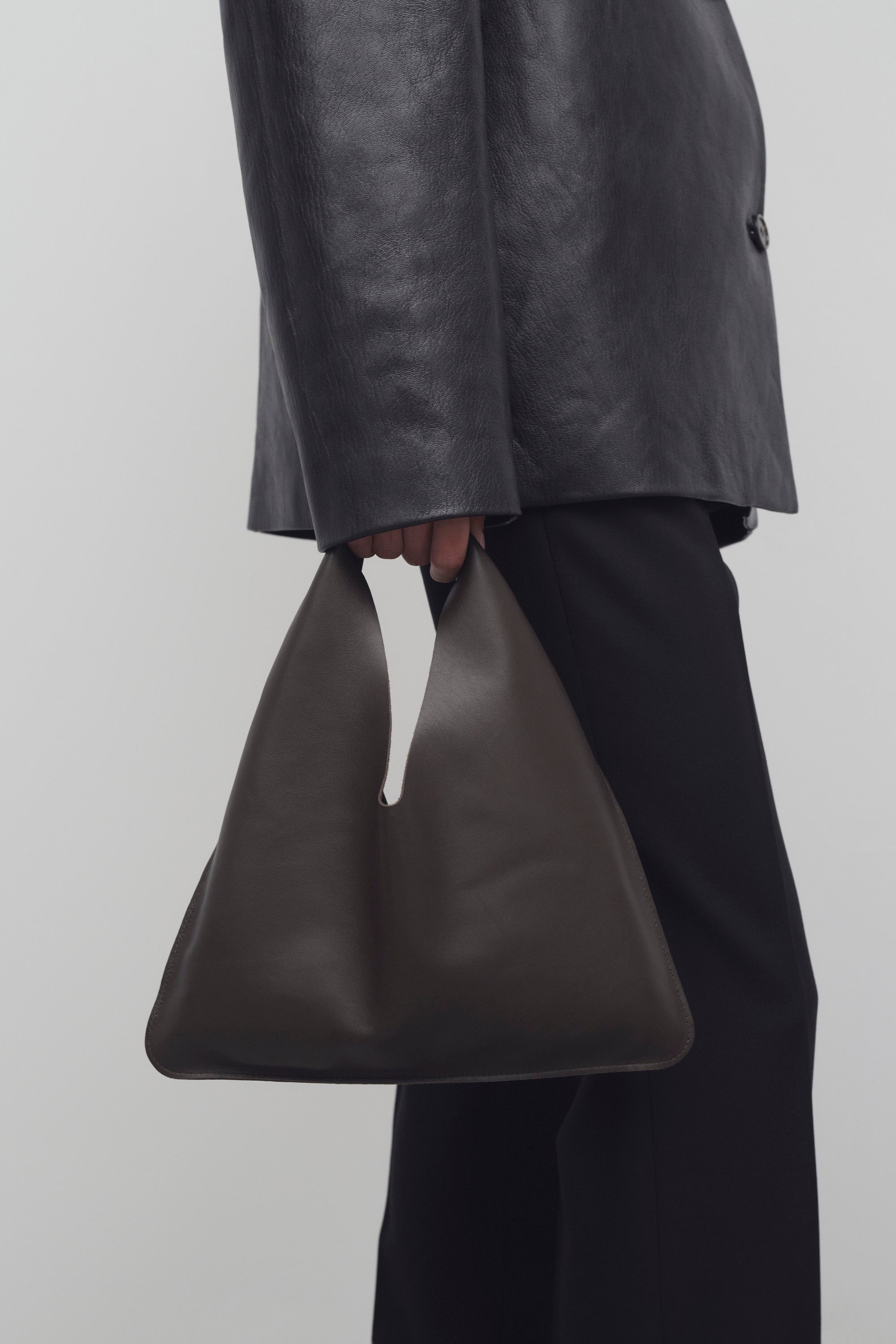 Small Bindle Bag in Leather - 4