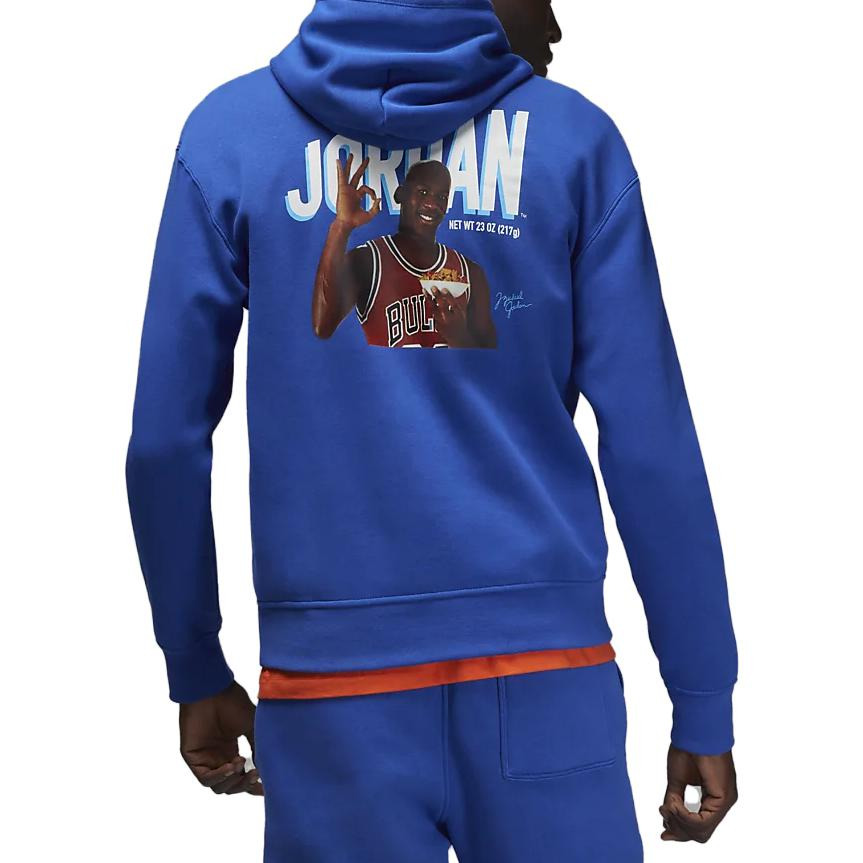 Air Jordan Flight MVP OK Hoodie 'Royal Blue' DV7593-480 - 3
