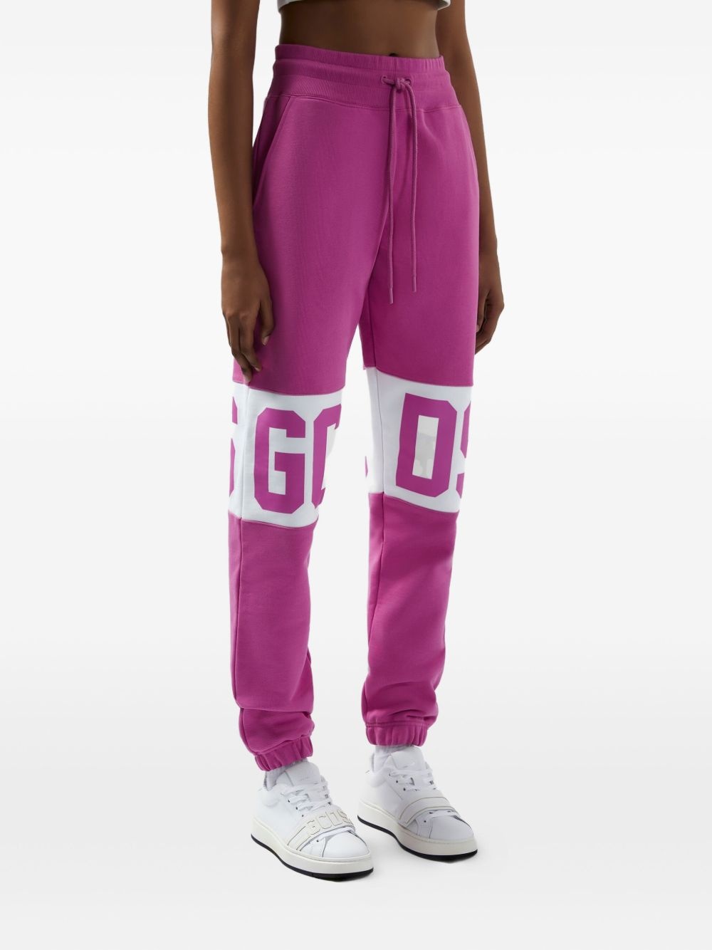 logo-print track pants - 4