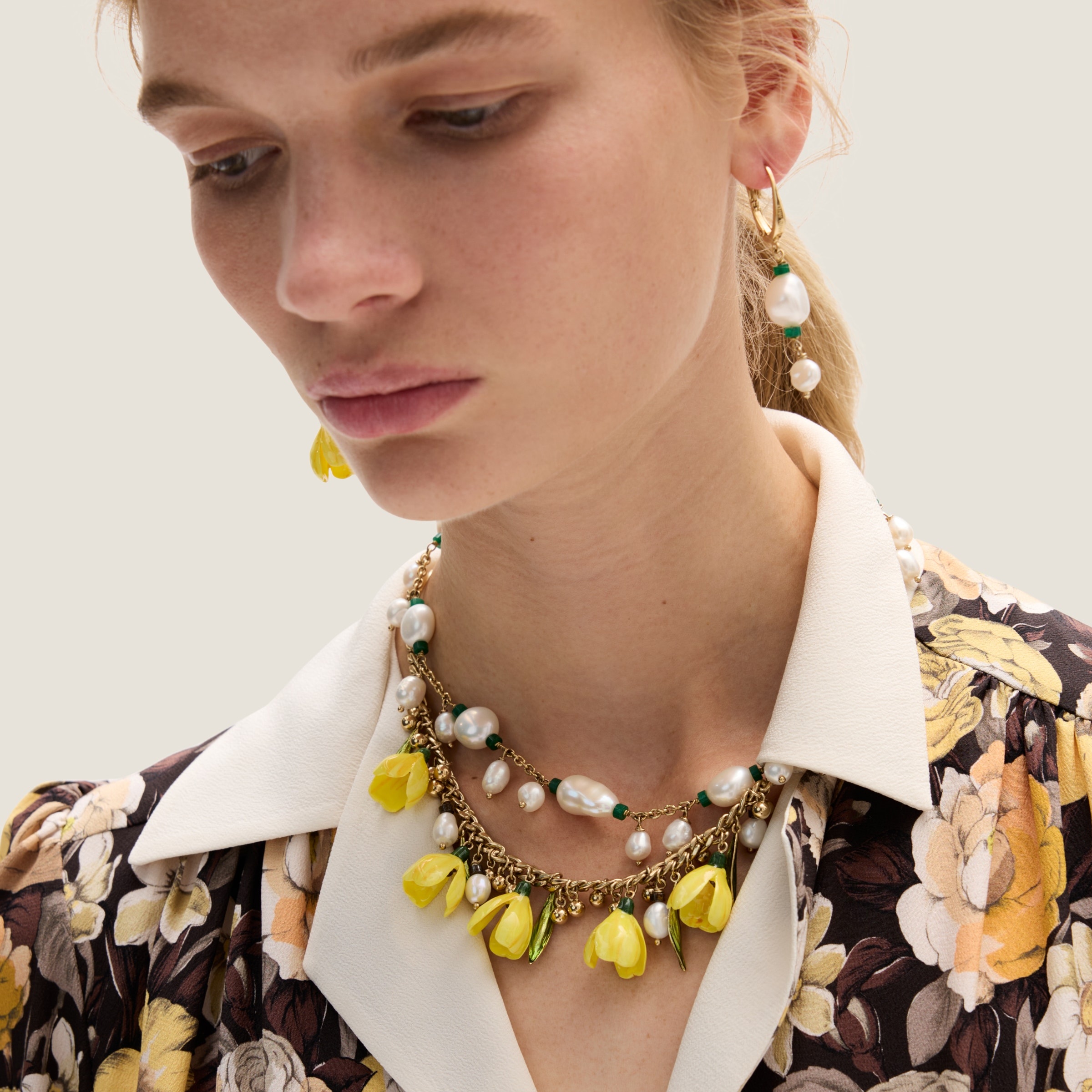Metal necklace - 2