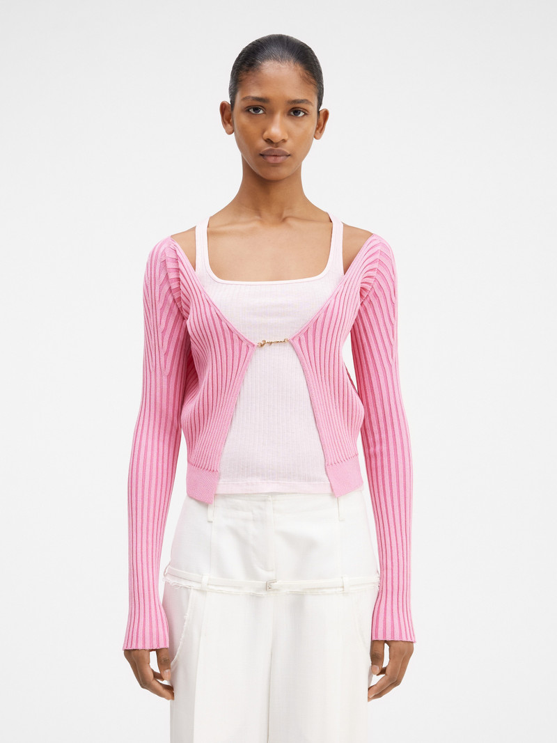 JACQUEMUS La maille Pralù longue outlook