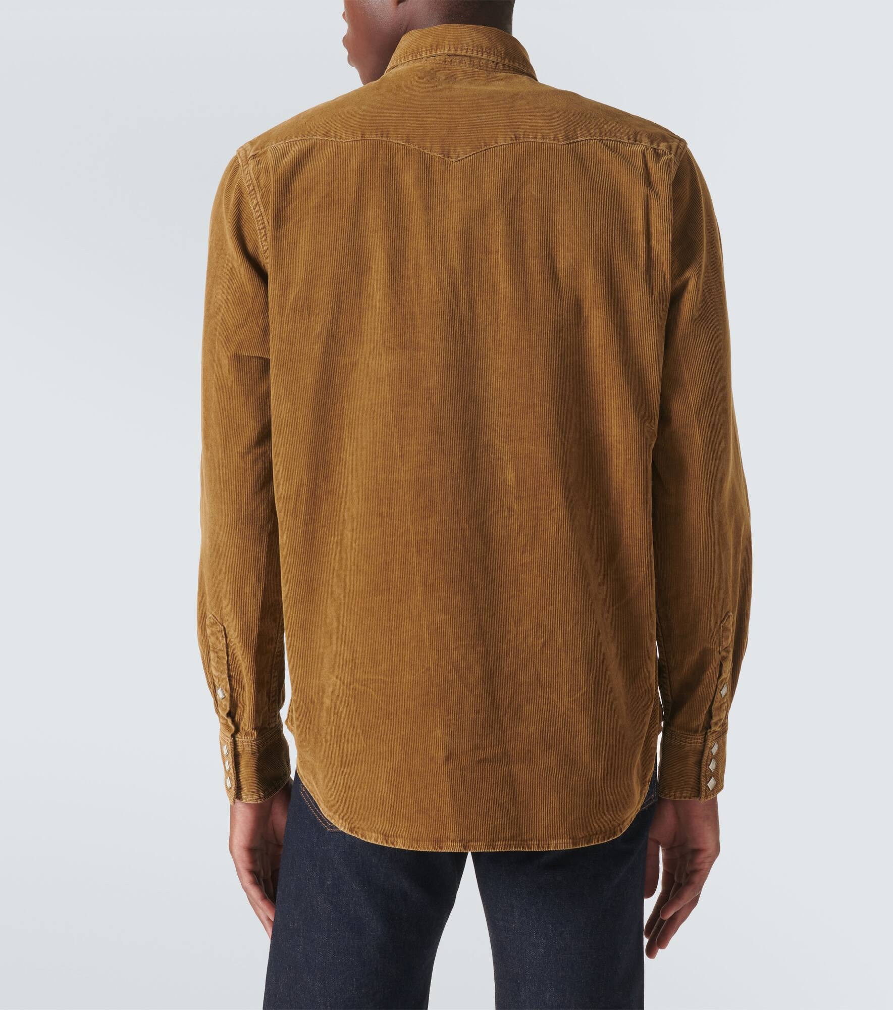 Buffalo West cotton corduroy shirt - 4