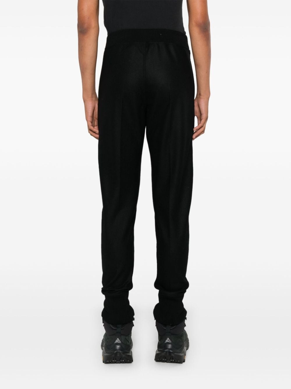 wool track pants - 4