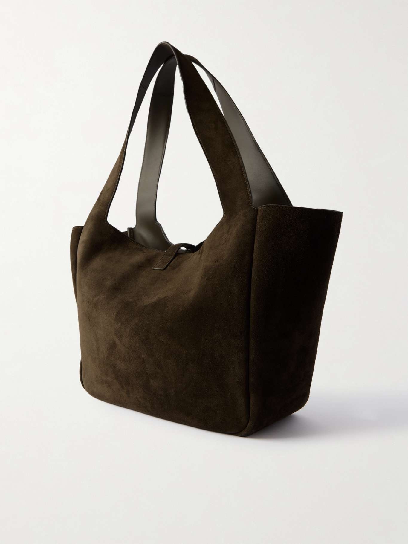 Le 5 À 7 Bea suede tote Green - 3