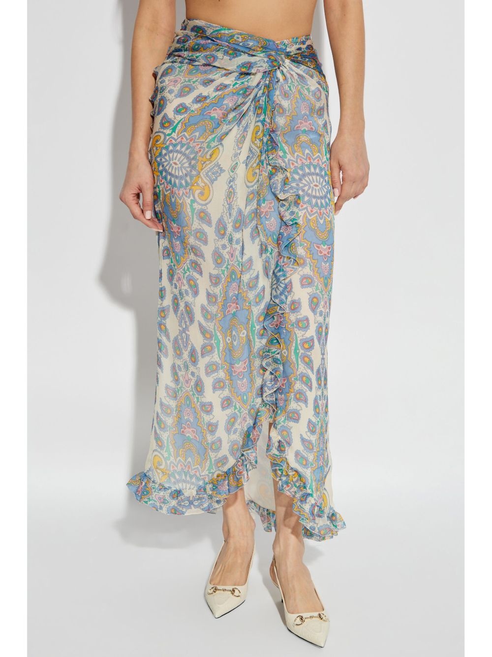 silk skirt - 3