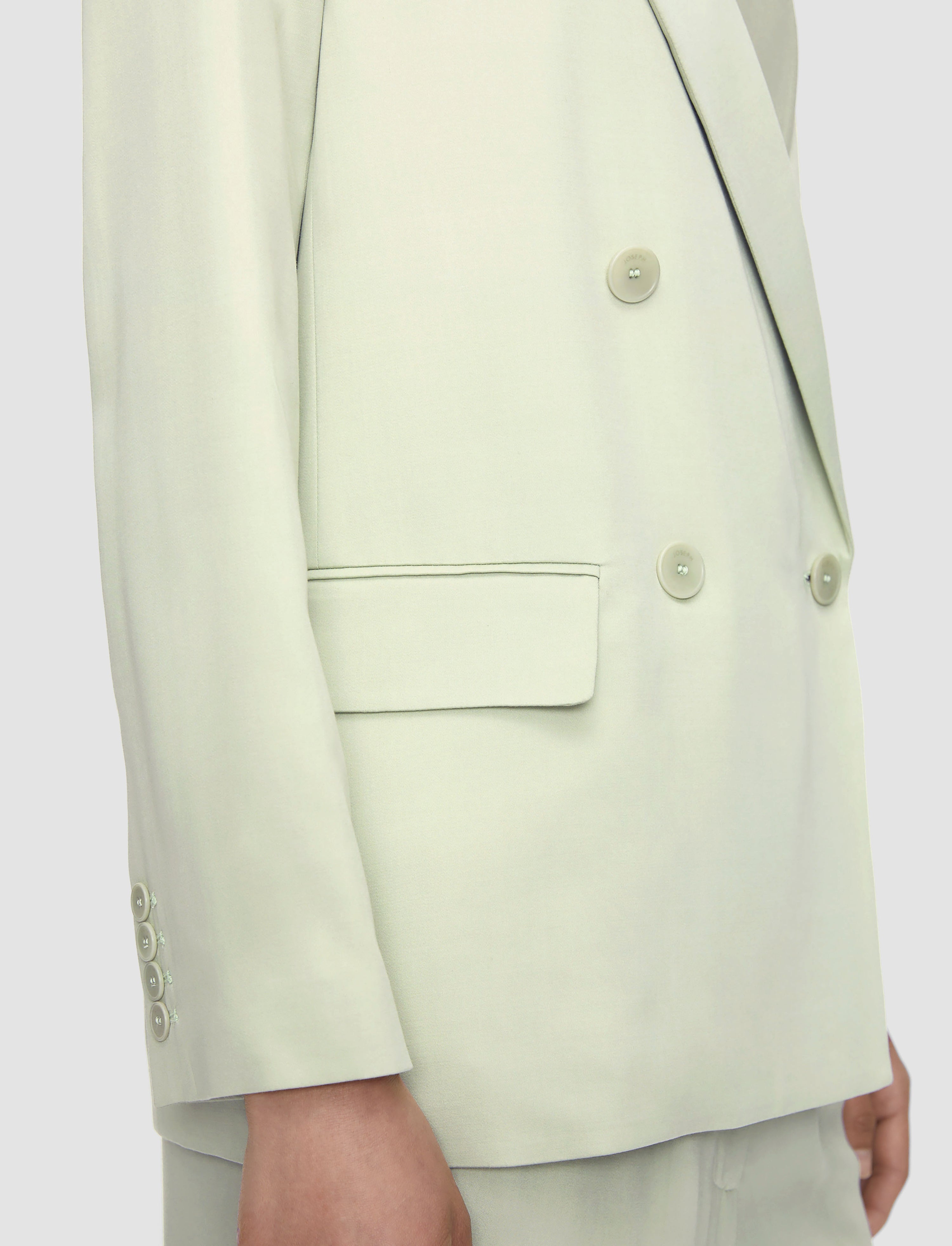 Jaden Soft Viscose Tailoring Jacket - 6