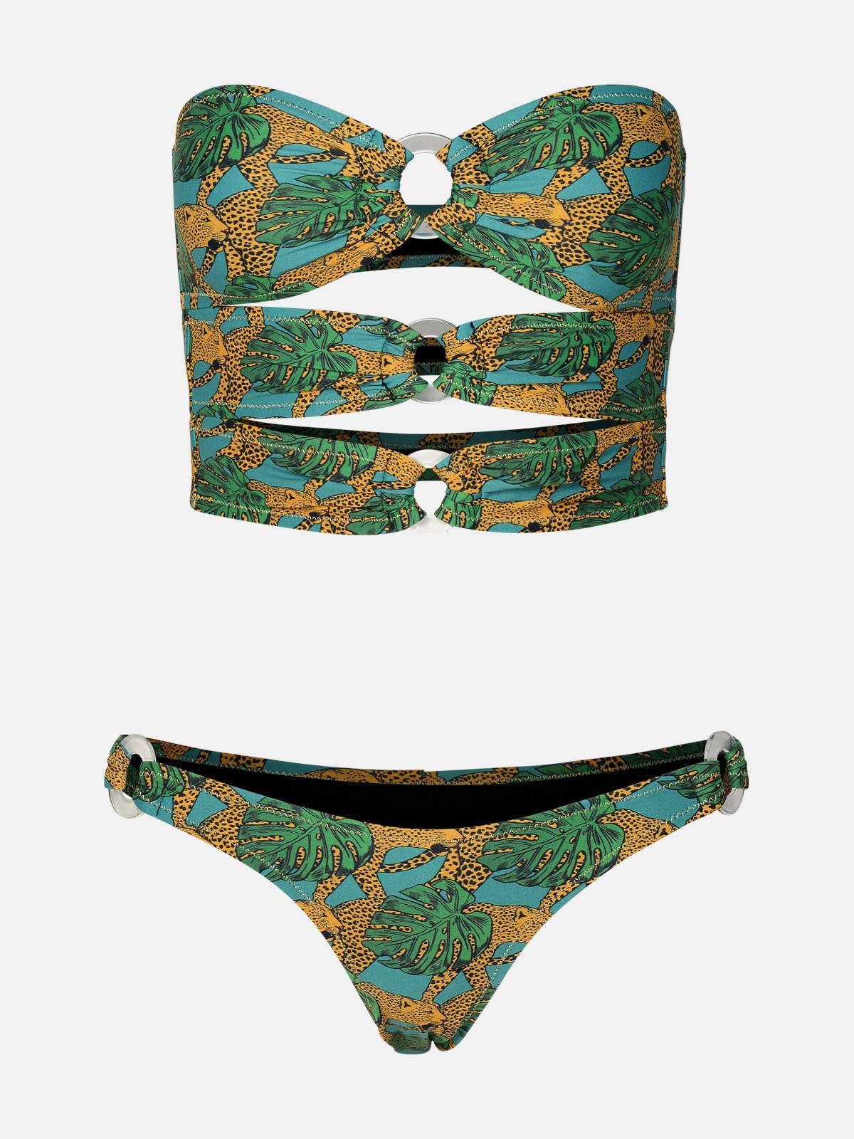 MULTICOLOR POLYAMIDE BIKINI - 1