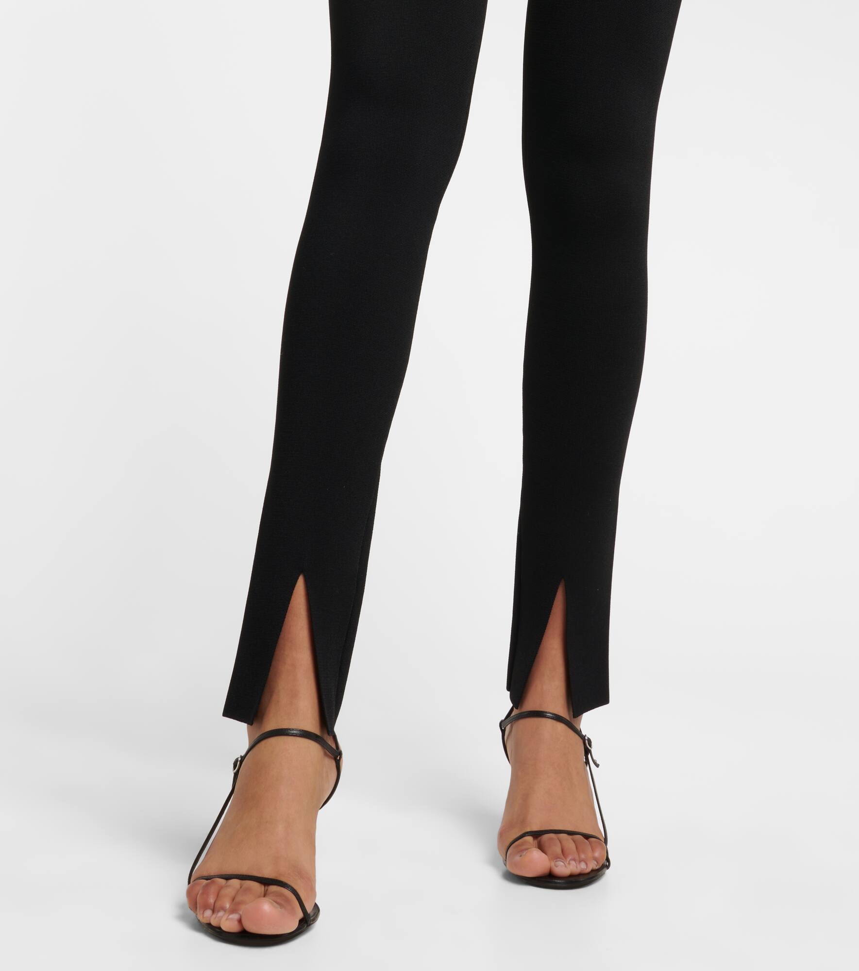 Body high-rise split-cuff leggings - 5