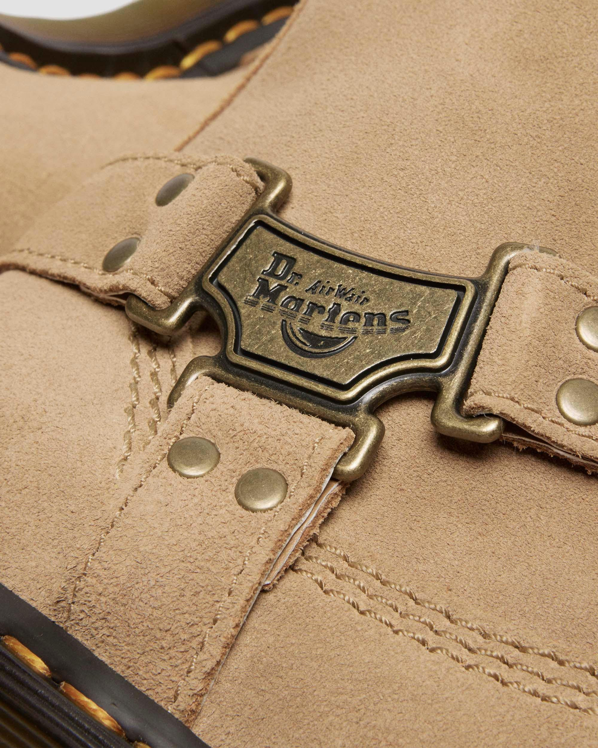 ANISTONE HI SUEDE BIKER BOOTS - 3