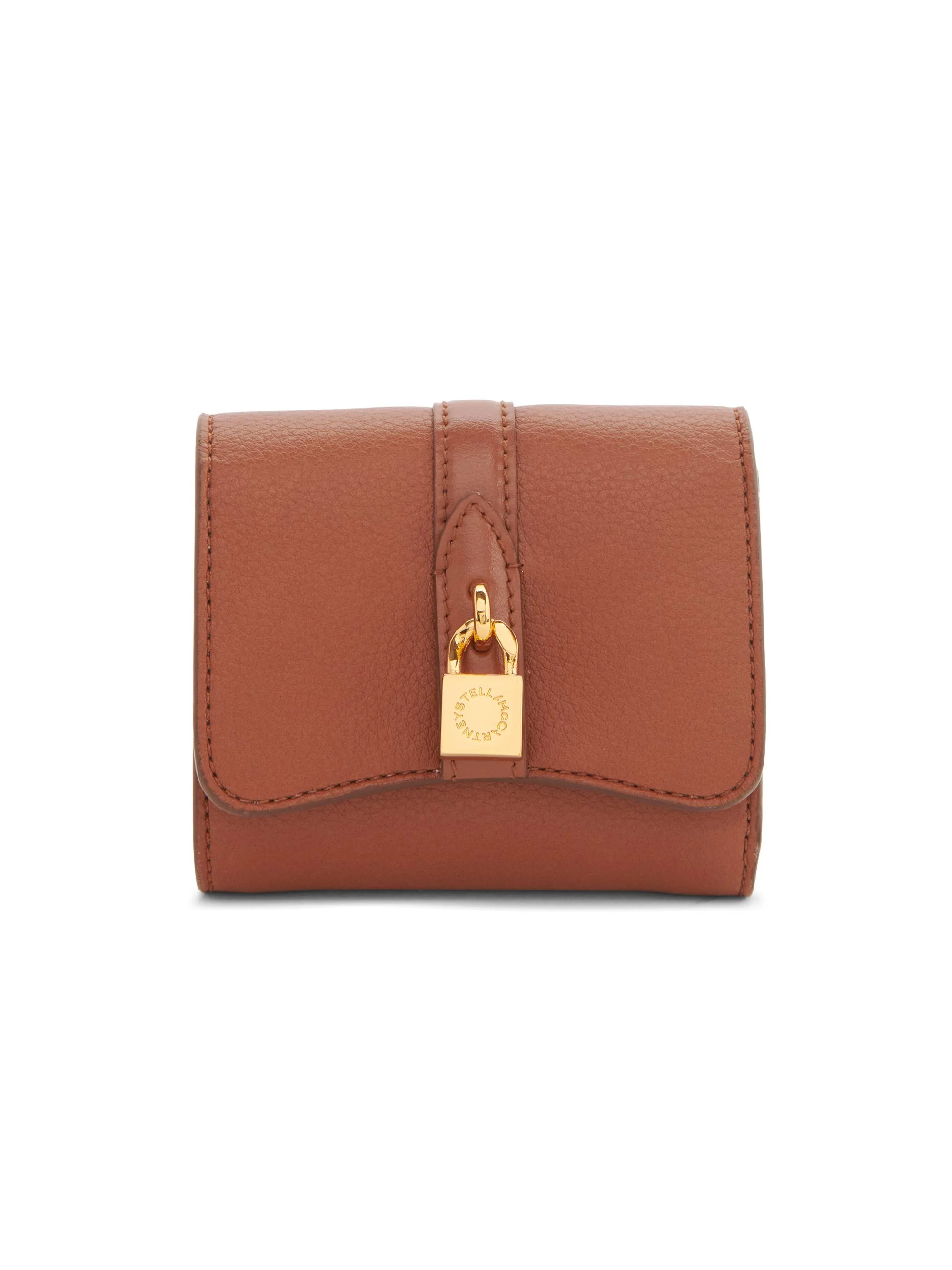 Women's Ryder Textured Trifold Wallet - Brandy - 1
