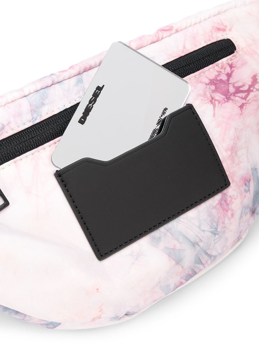 Nelumbo tie-dye belt bag - 4