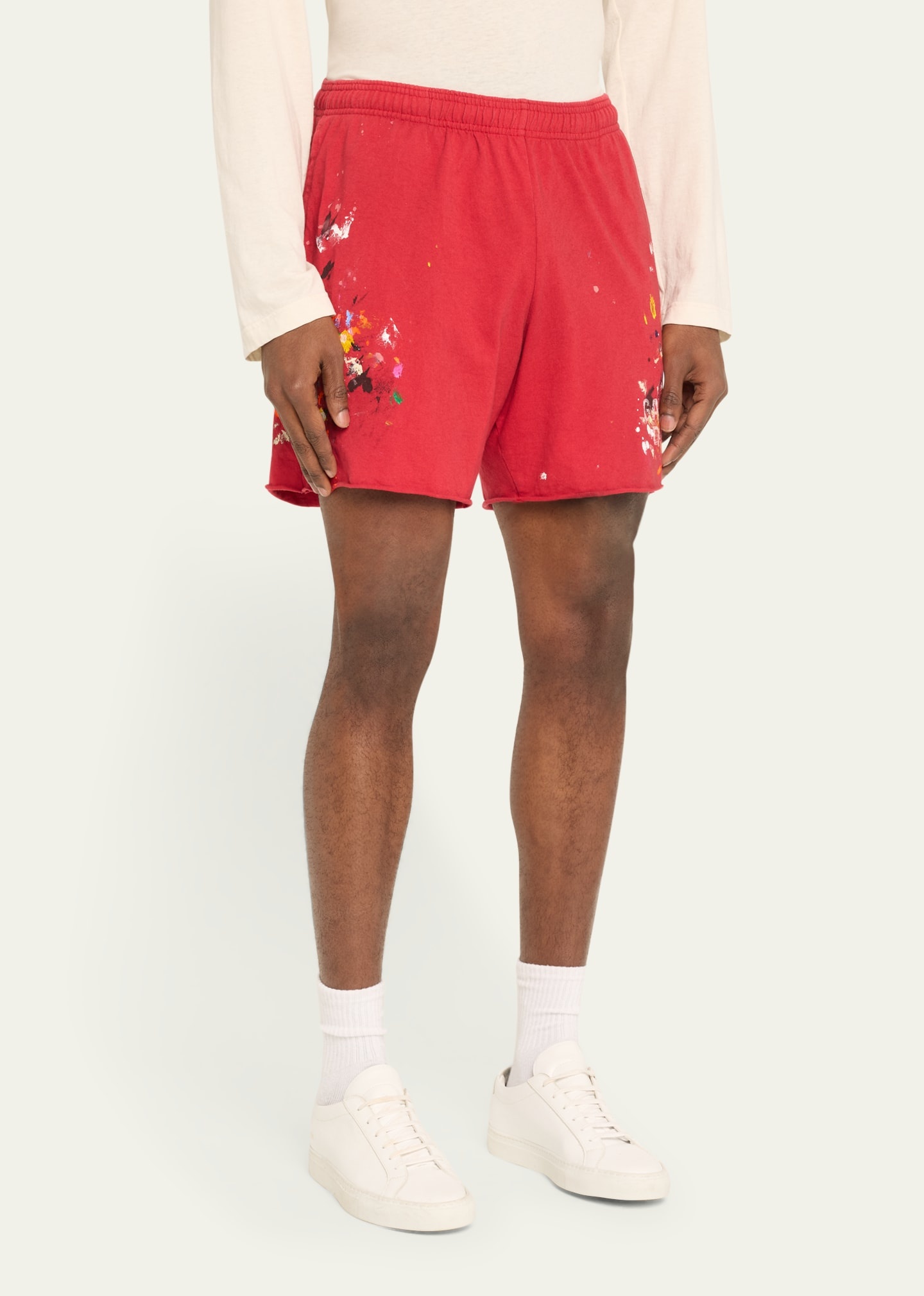 Men's Insomnia Painted Jersey Shorts - 4