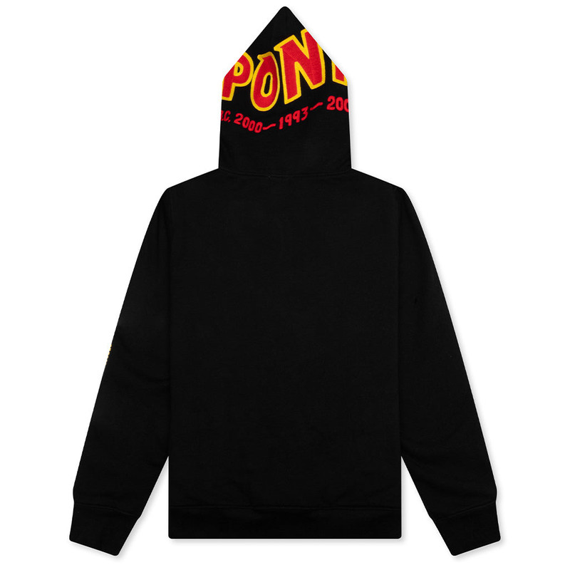 A BATHING APE® 2ND SHARK FULL ZIP HOODIE - BLACK outlook