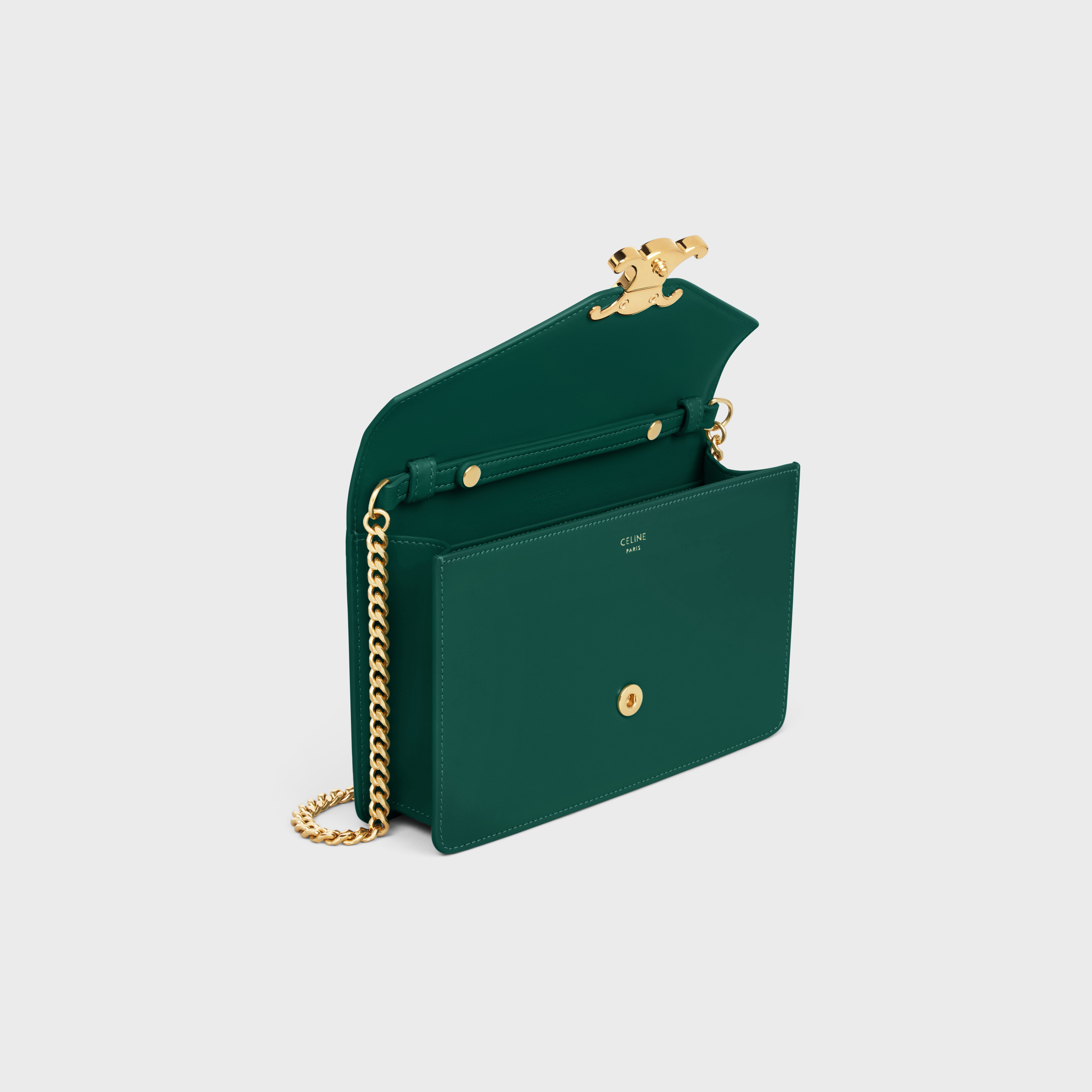 WALLET ON CHAIN MARGO in Shiny calfskin - 4