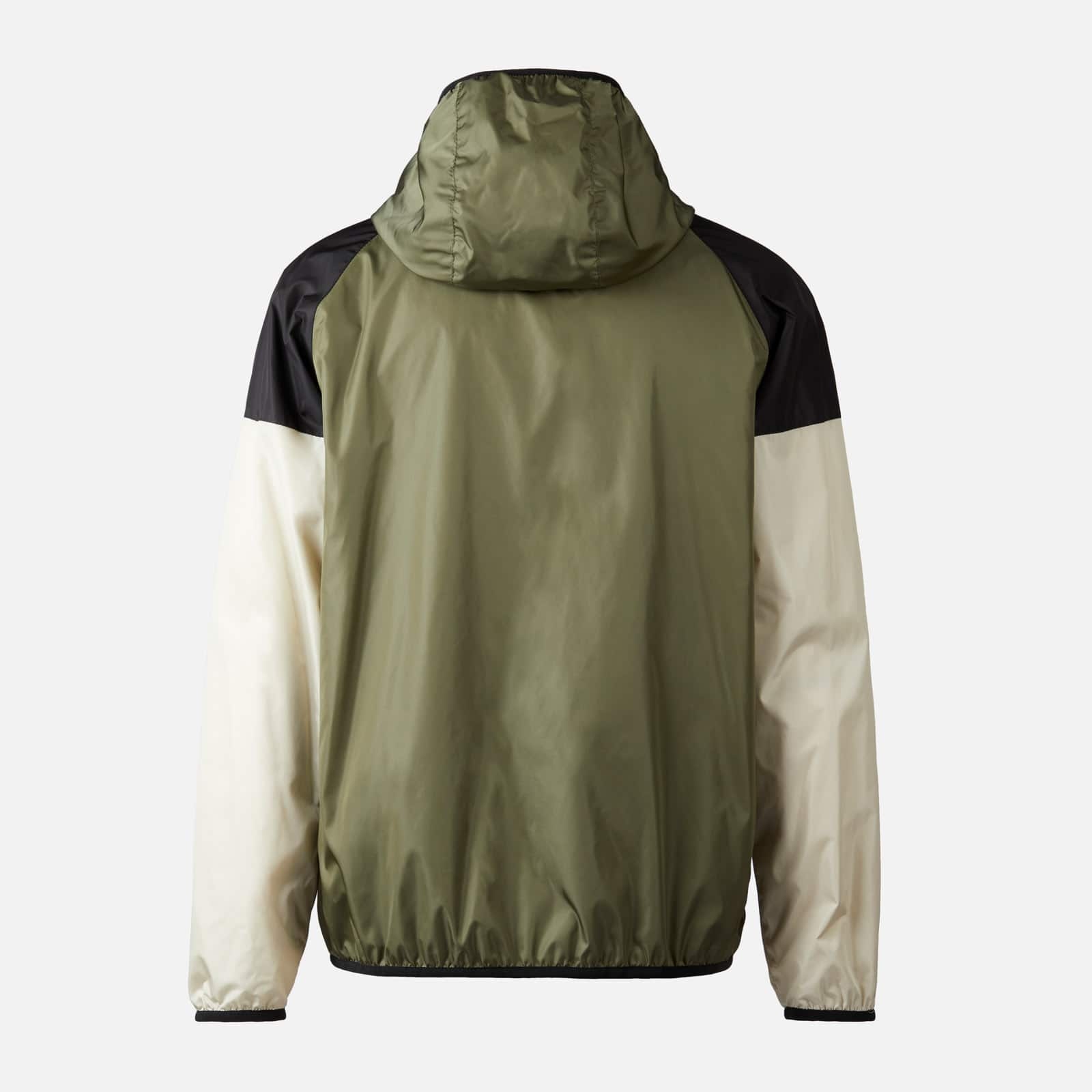 Color Block Windbreaker Green Blue Orange - 2