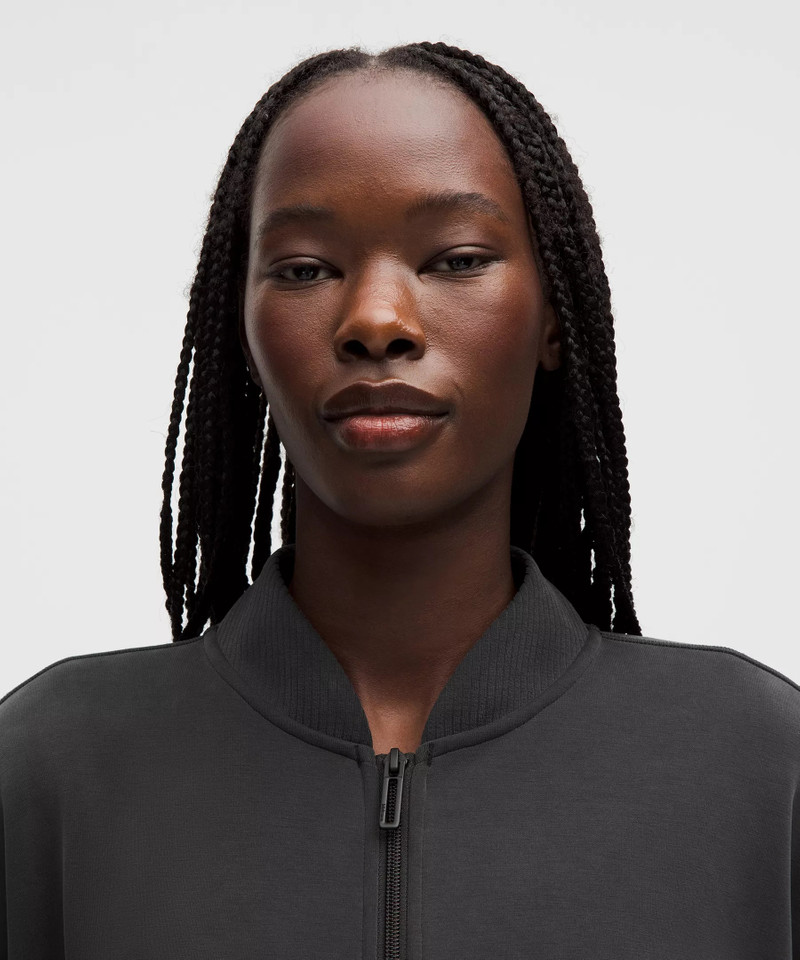 Brushed Softstreme Oversized Bomber Jacket 4