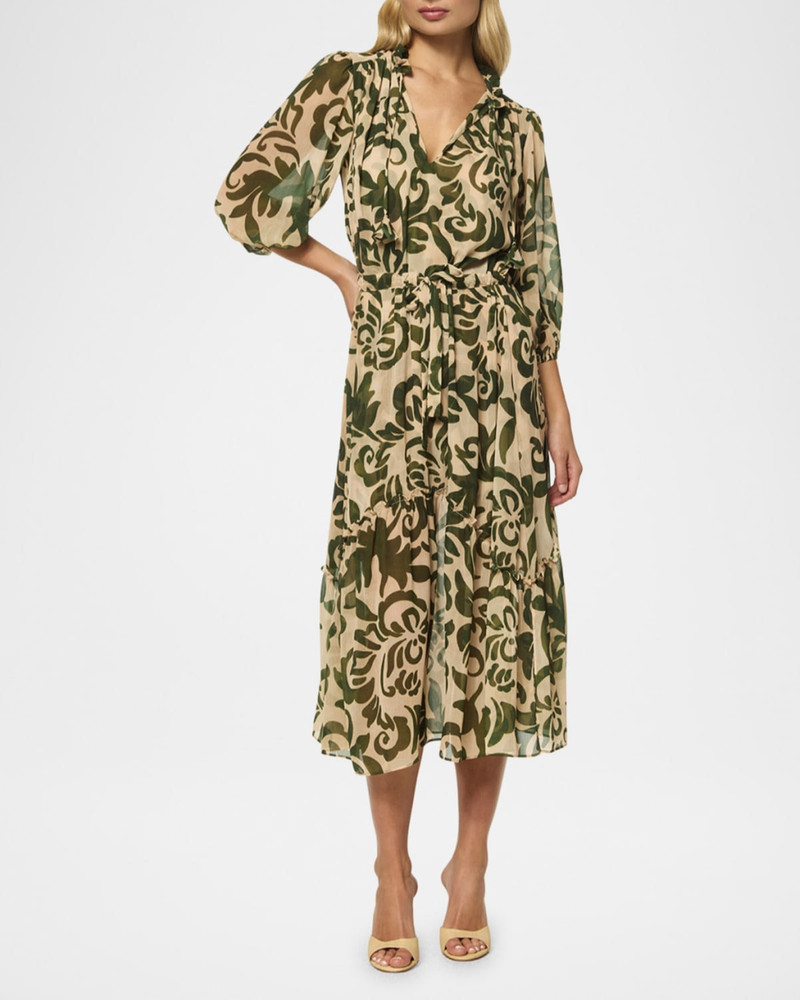 MISA Olivia Midi Dress outlook