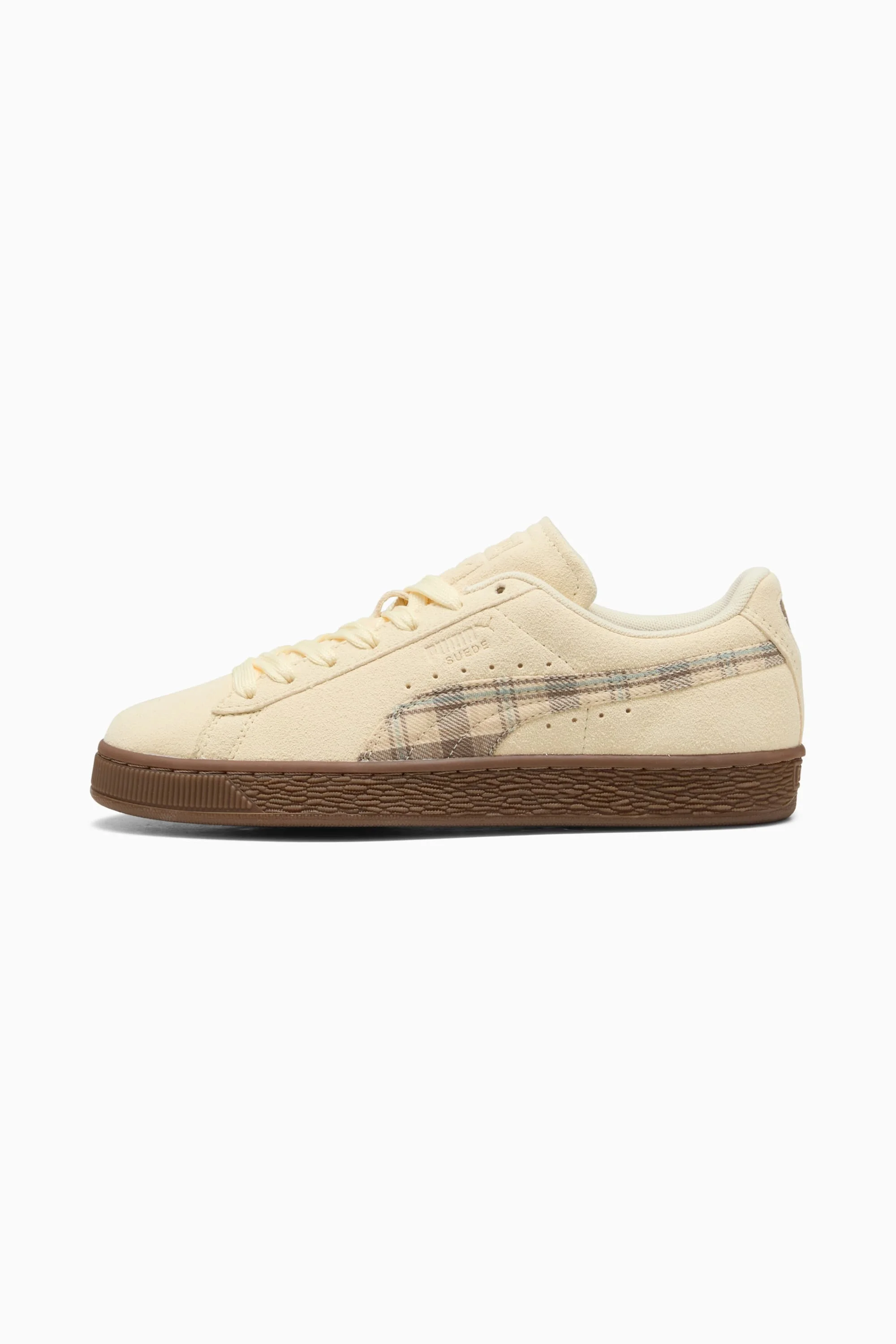Suede Patch Sneakers - 1