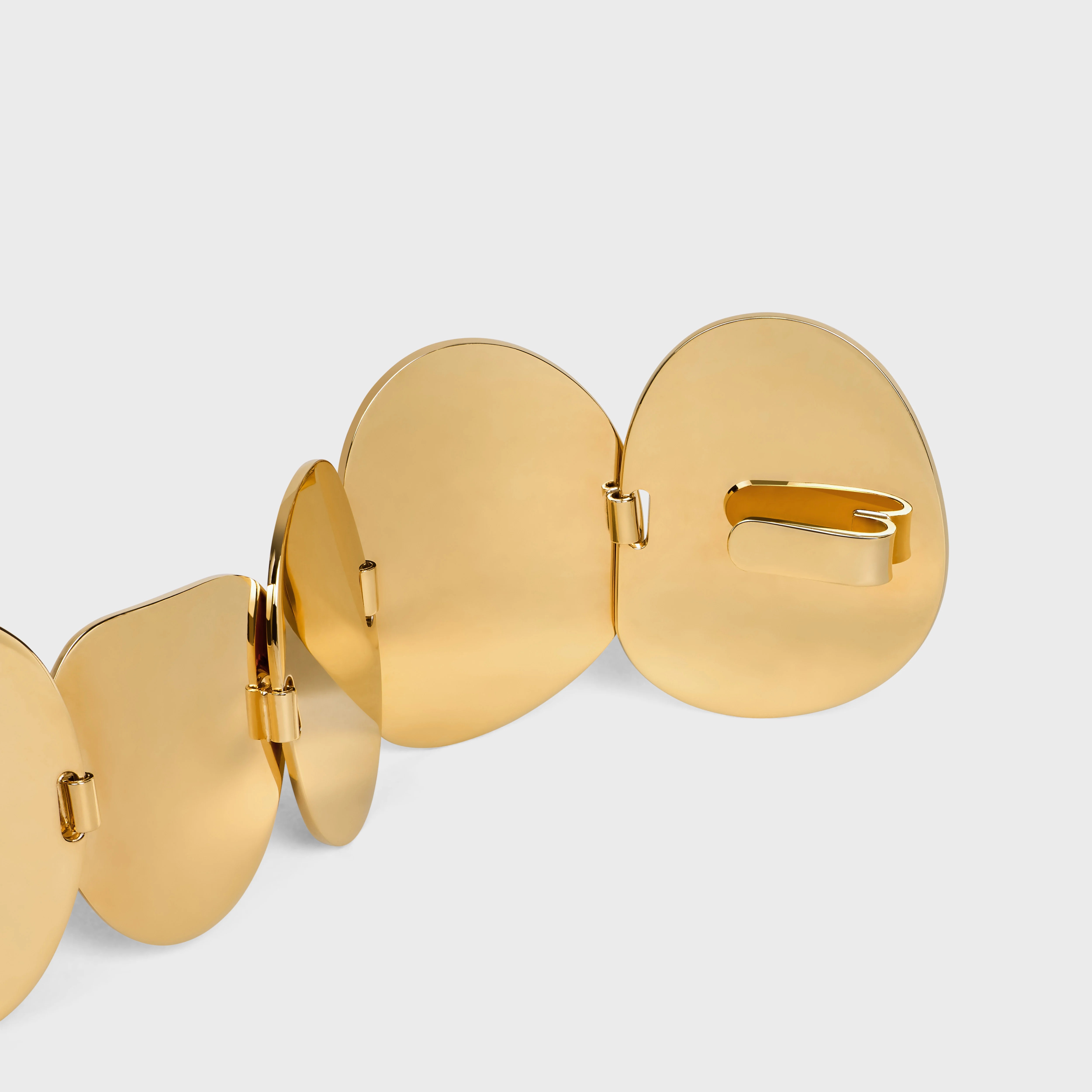 Celine Petale Bracelet in Brass with Gold Finish - 5
