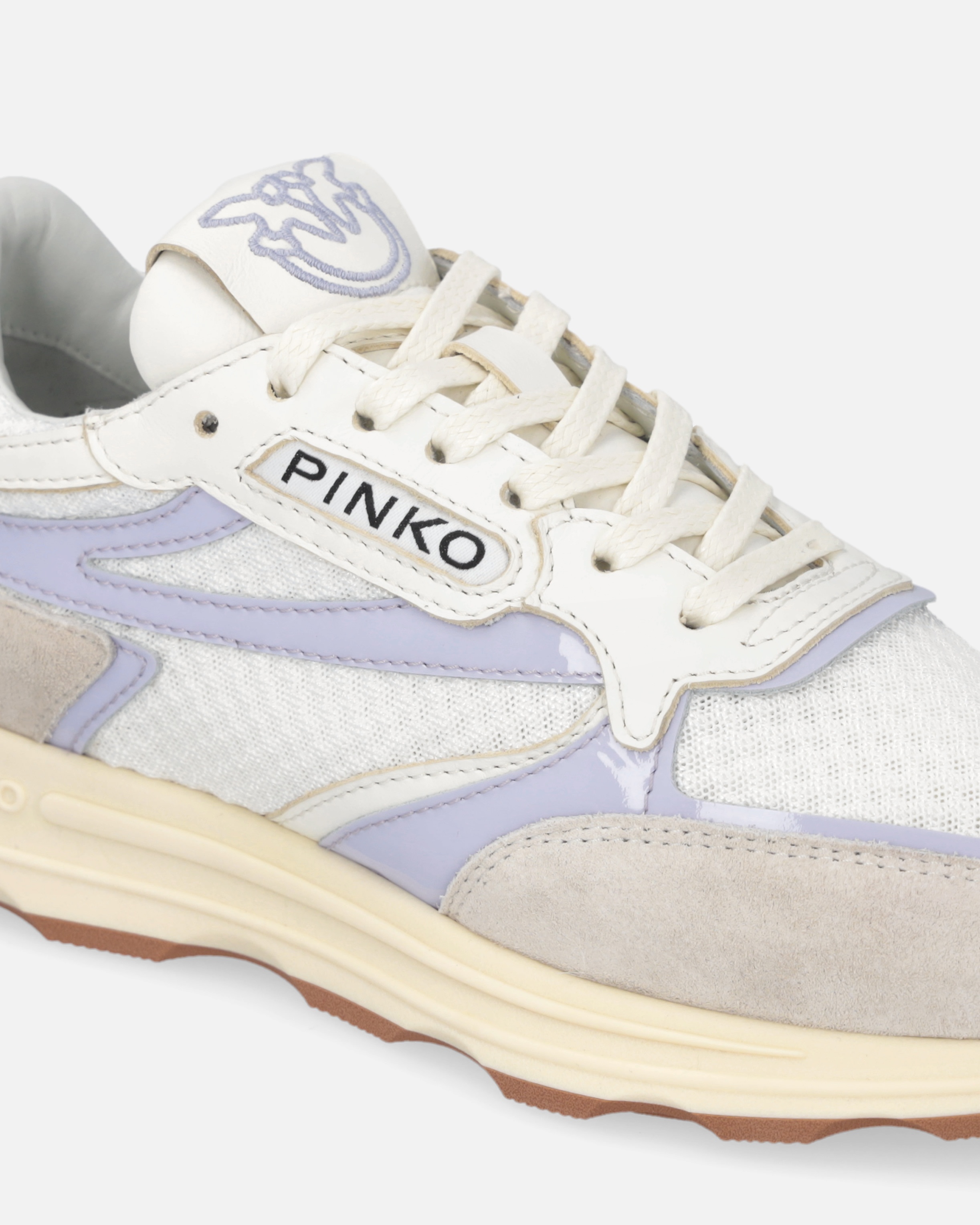 SNEAKERS WITH LOGO AND PATENT DETAILING - 4