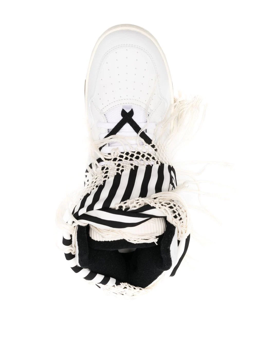 Smith striped hi-top sneakers - 4