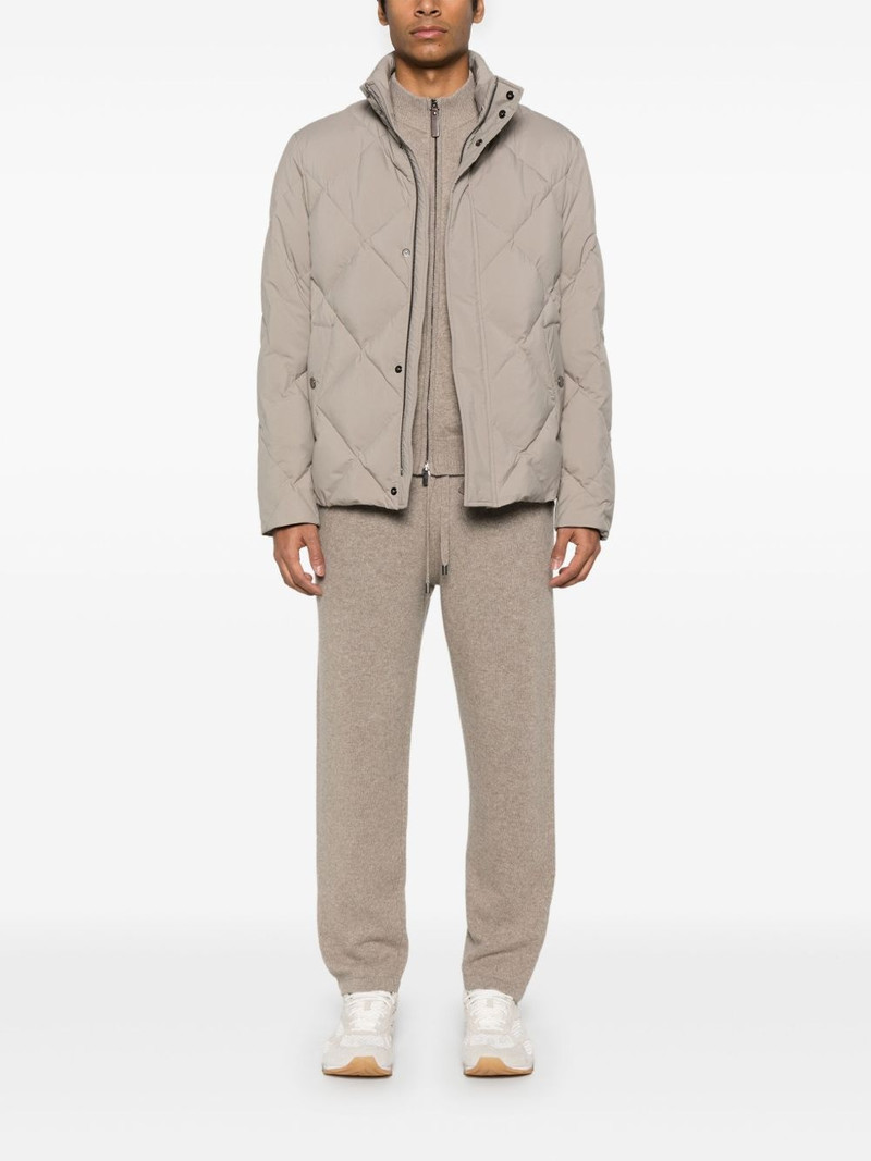 Canali diamond-quilted jacket outlook