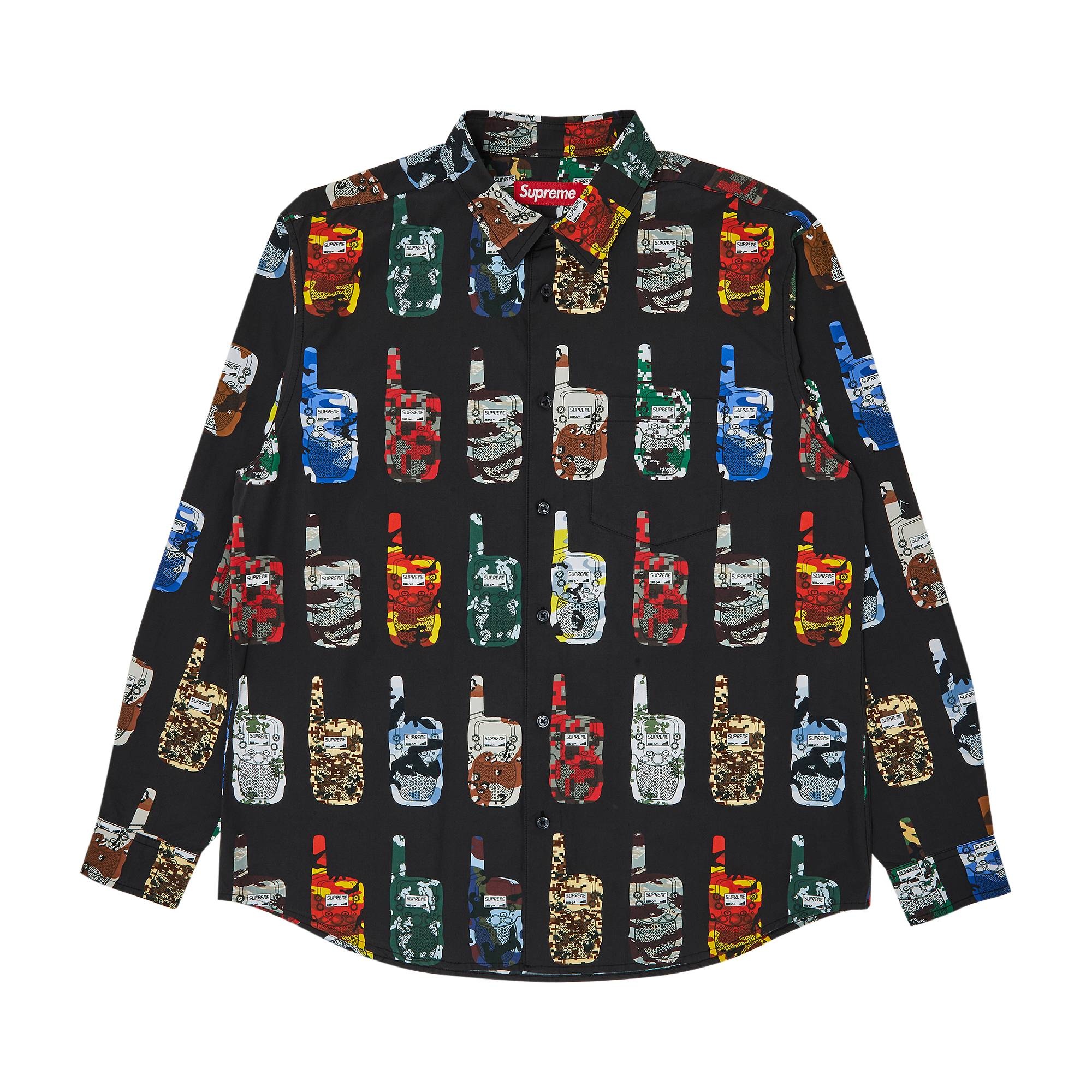 Supreme Supreme Walkie Talkie Shirt 'Black' | REVERSIBLE