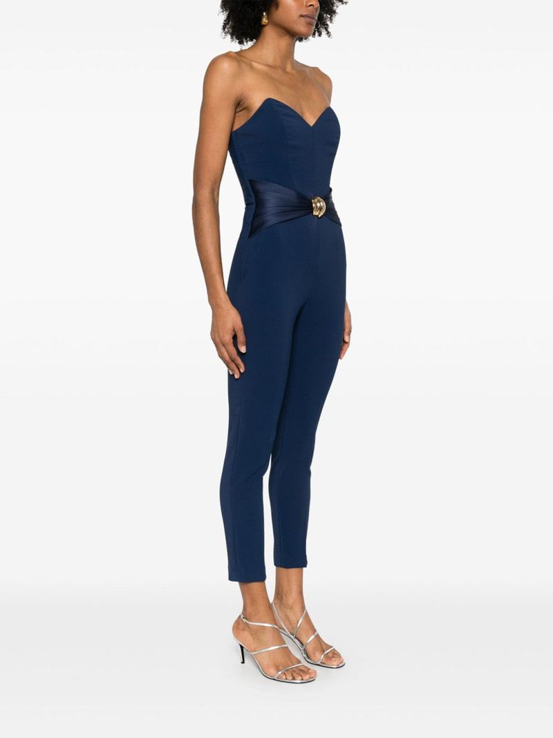bow-detail crepe jumpsuit 3
