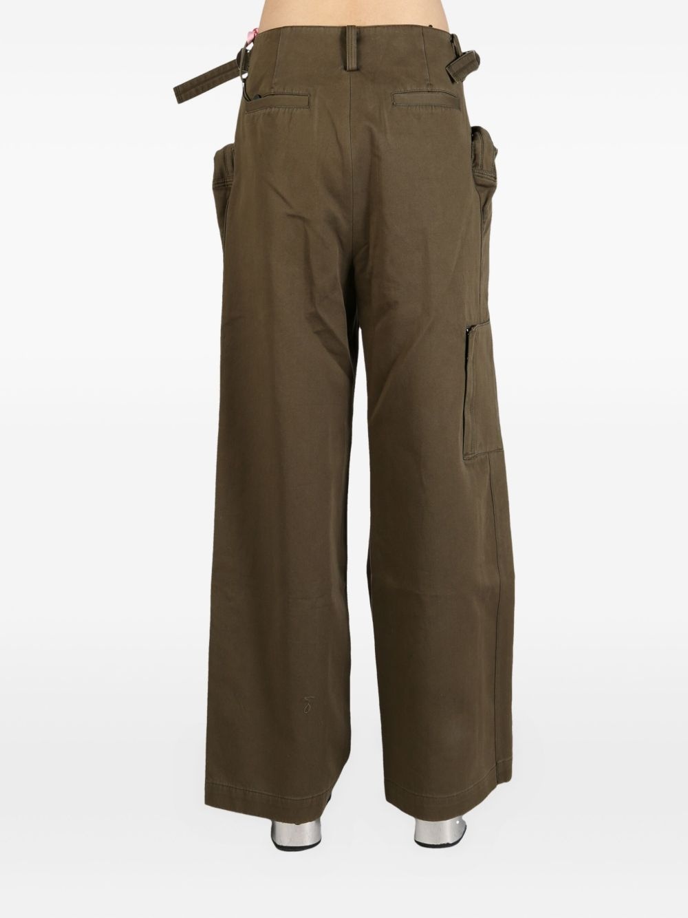 maxi-pouch pocket trousers - 4