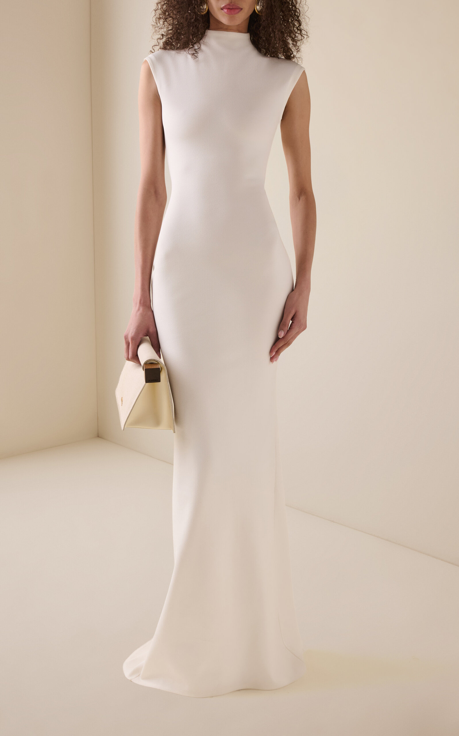 Alba Jersey Maxi Dress white - 3