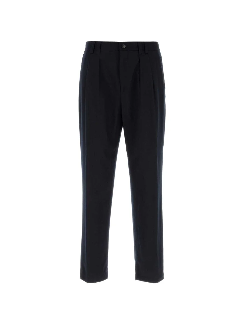 pleated wool trousers - 1