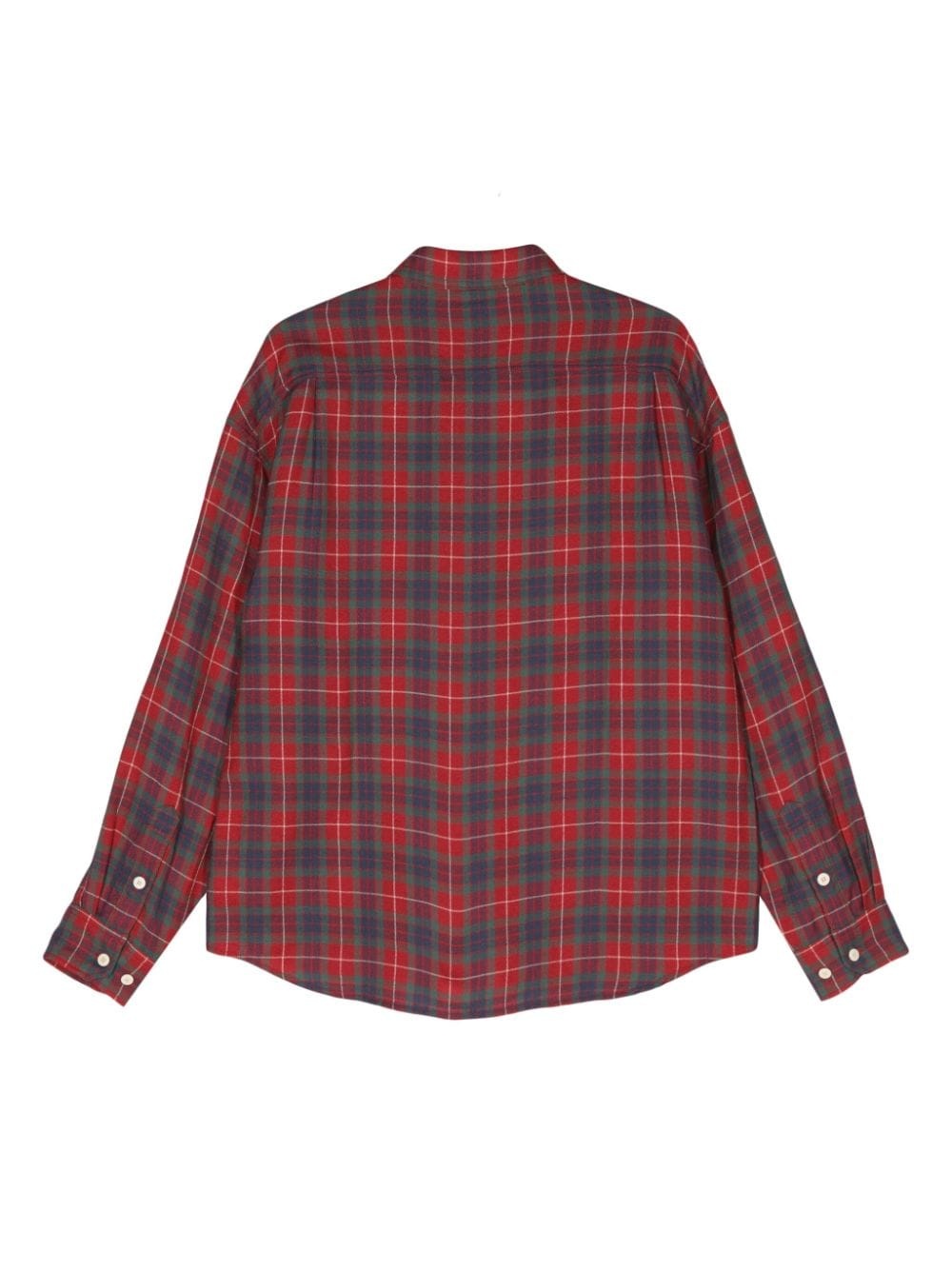 checked long-sleeve shirt - 2