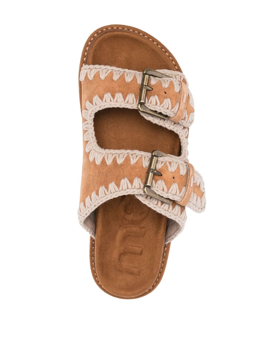 Mou - Mou Sandals Leather Brown - 2