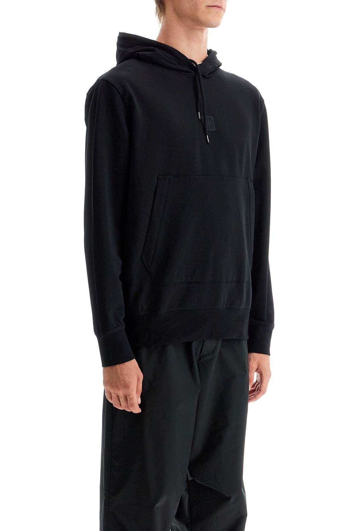 HOODED SWEATSHIRT IN STRETCH JERSEY - 3