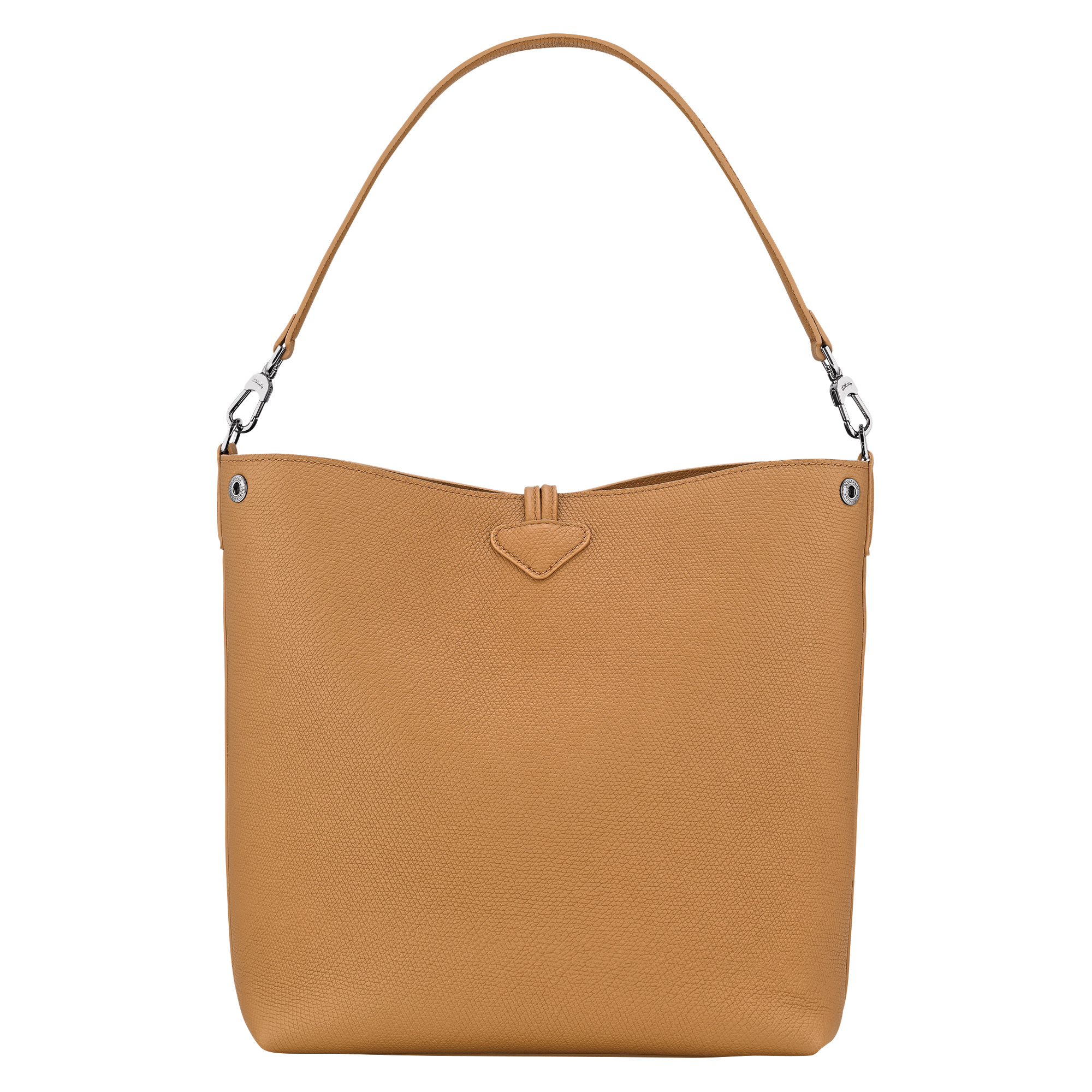 Le Roseau M Shoulder bag Walnut - Leather - 4